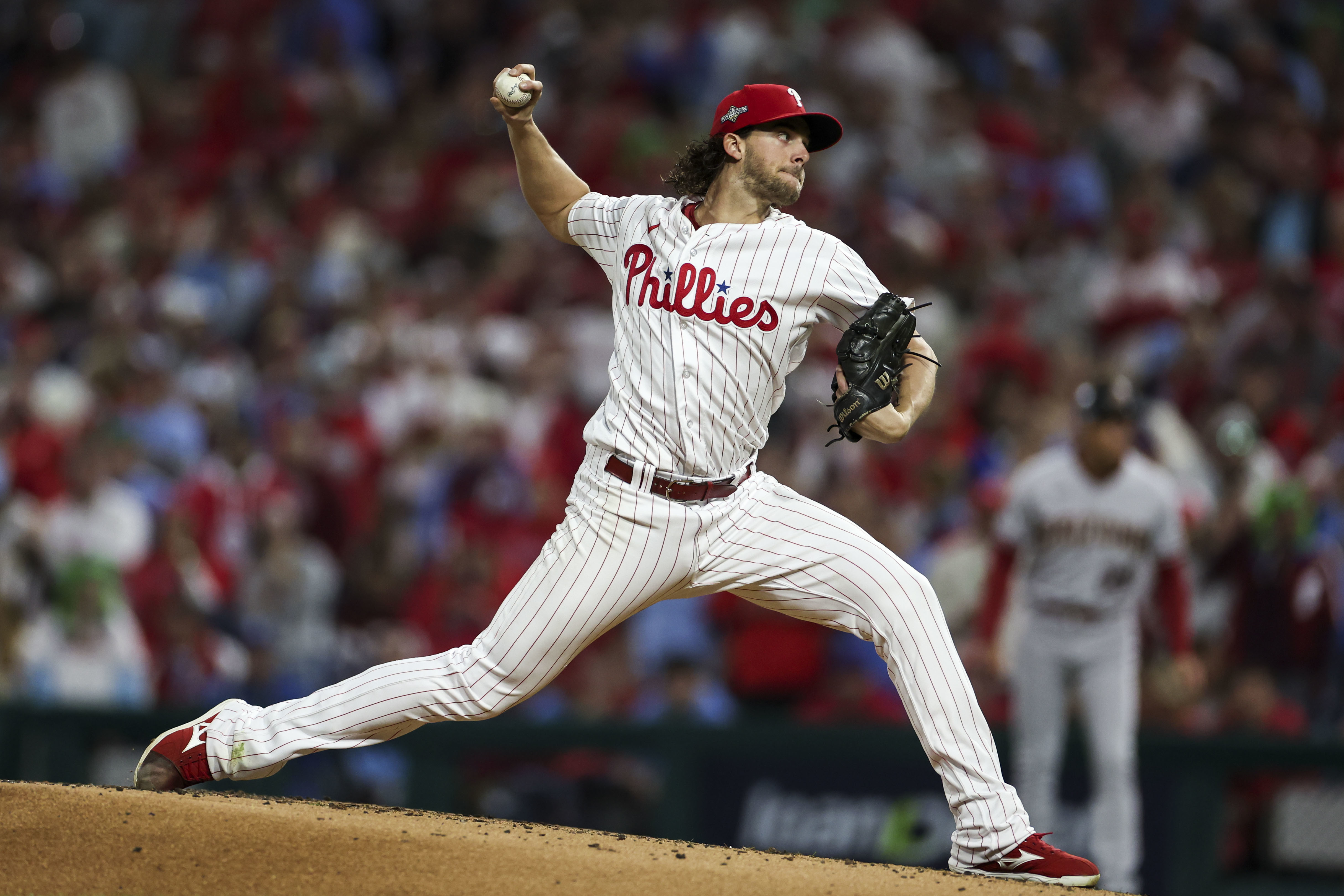Aaron Nola not only pitched a great game last night, but he and his wife  announced they are expecting their first child! : r/phillies