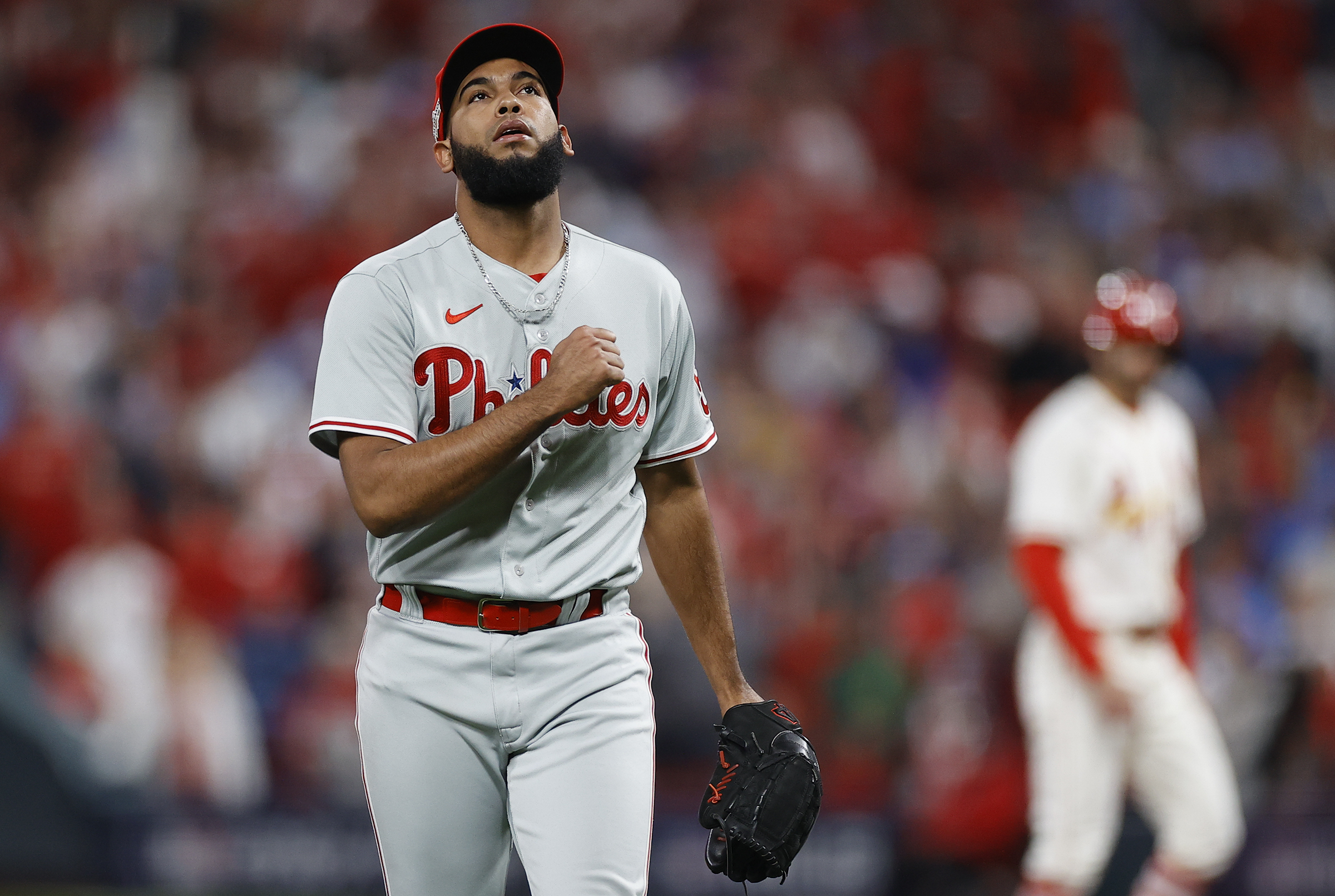 MLB playoffs: Seranthony Domínguez backs up Phillies' faith in him by  striking out Cardinals stars in key spot