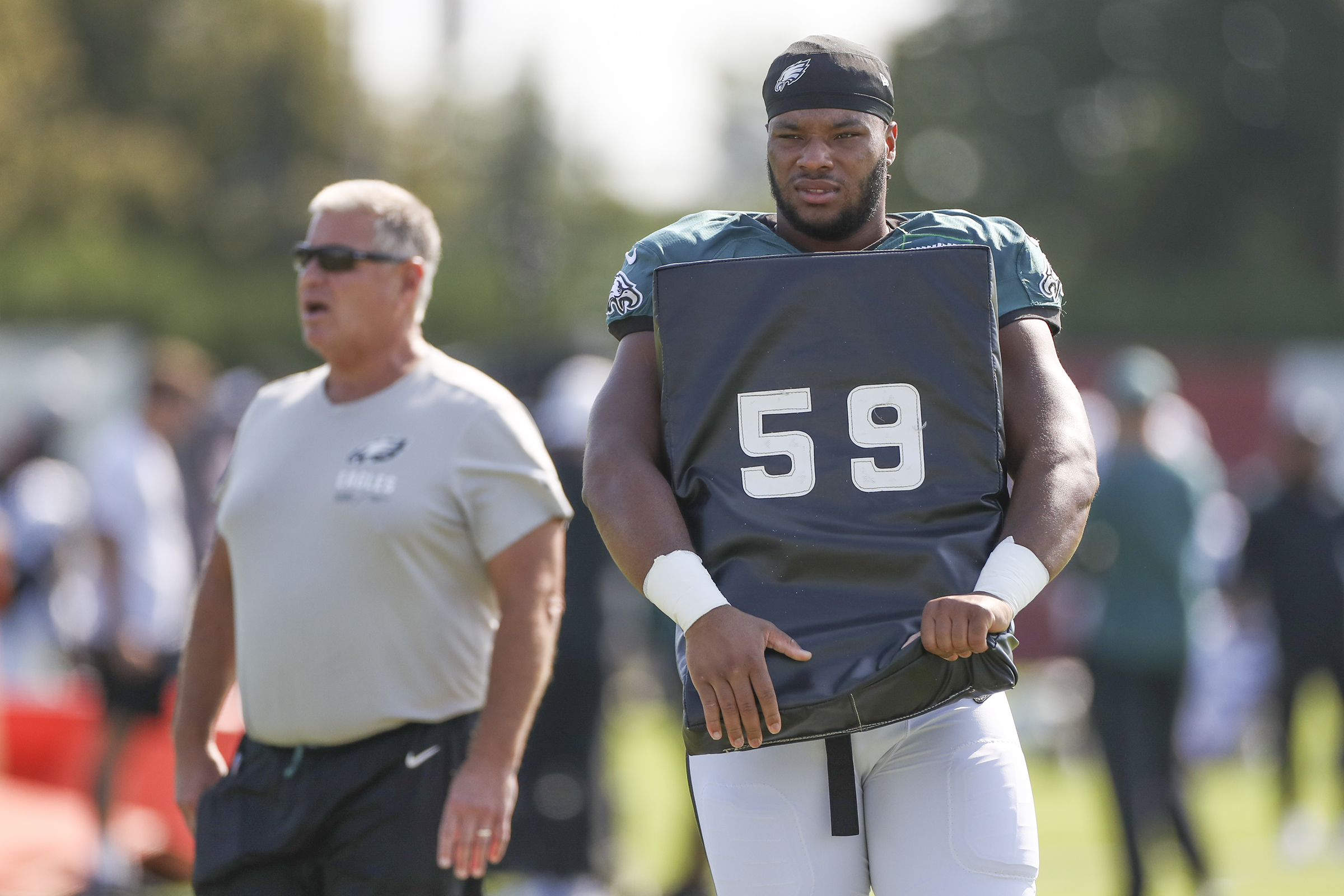 Eagles rookie Tyler Steen could get his first start at right guard against  the Cowboys