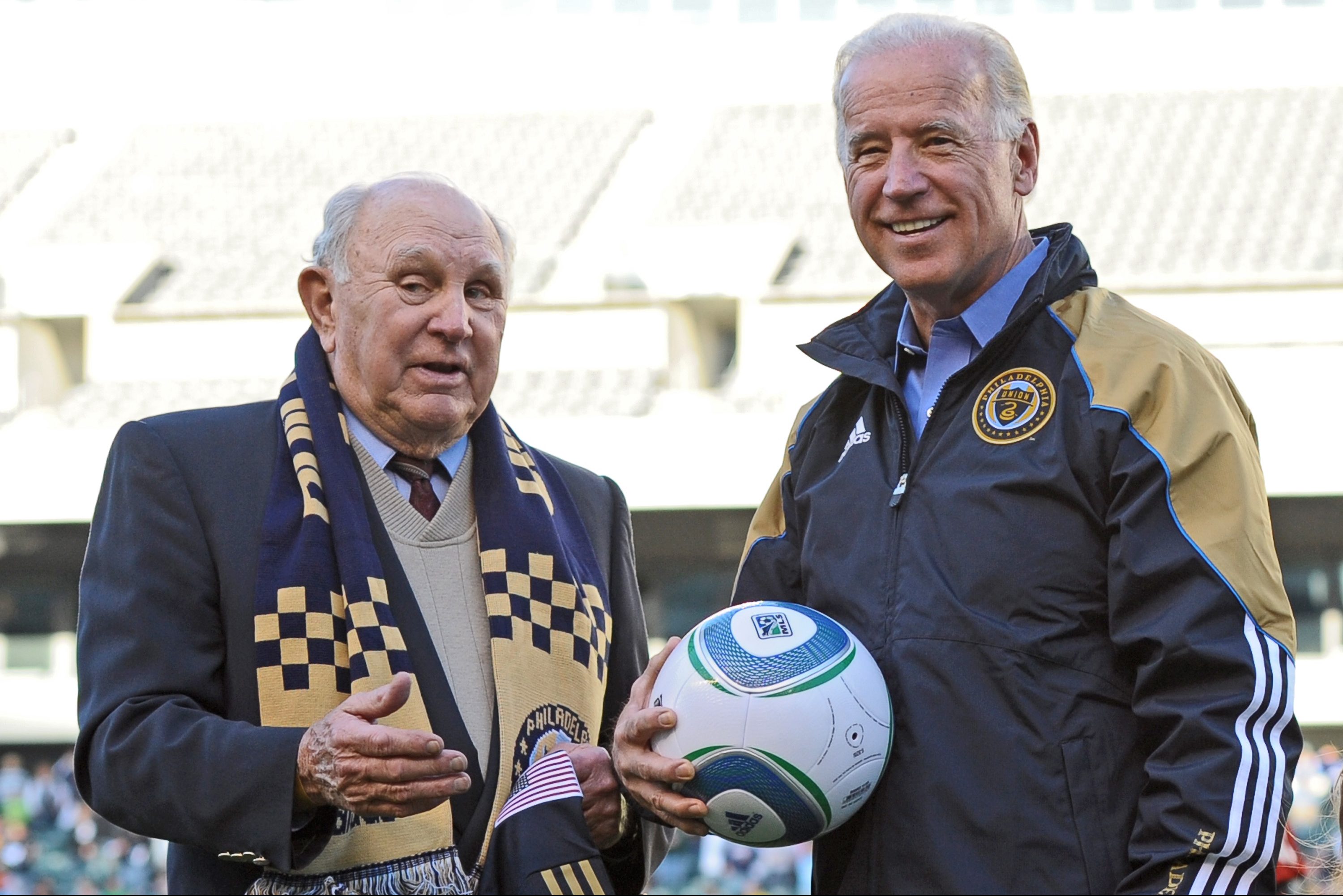 Philadelphia Union's Alejandro Bedoya attended Joe Biden's