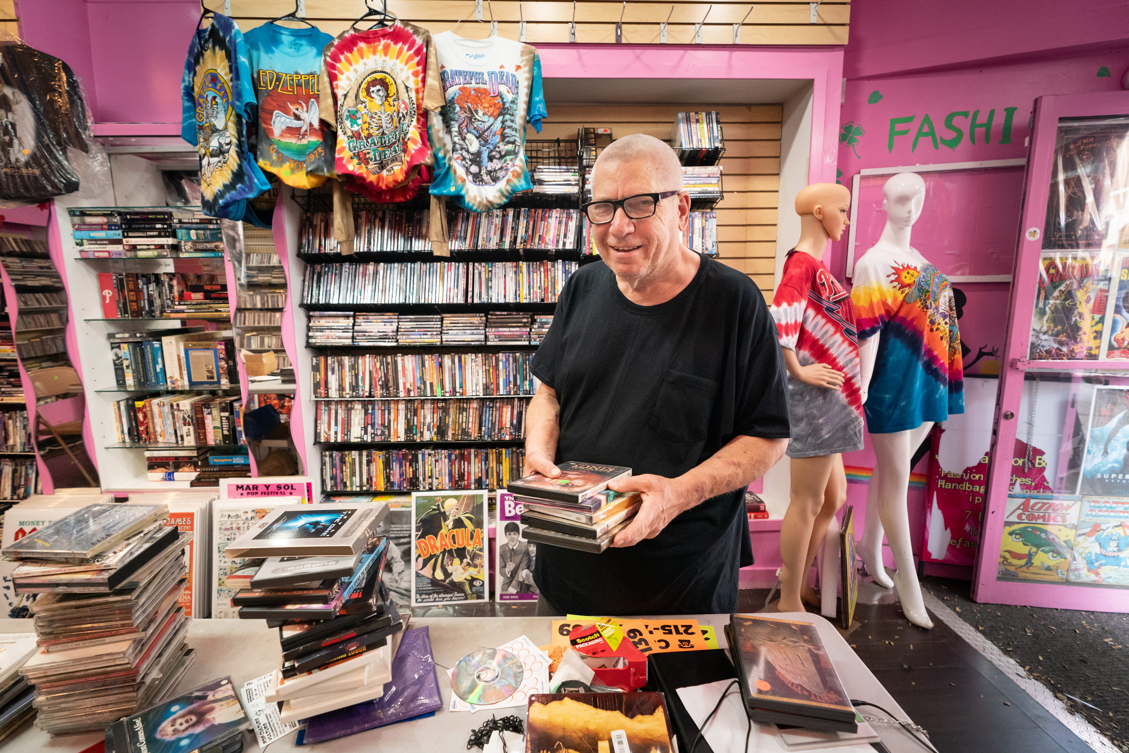 South Street has a new CD and DVD-rental store
