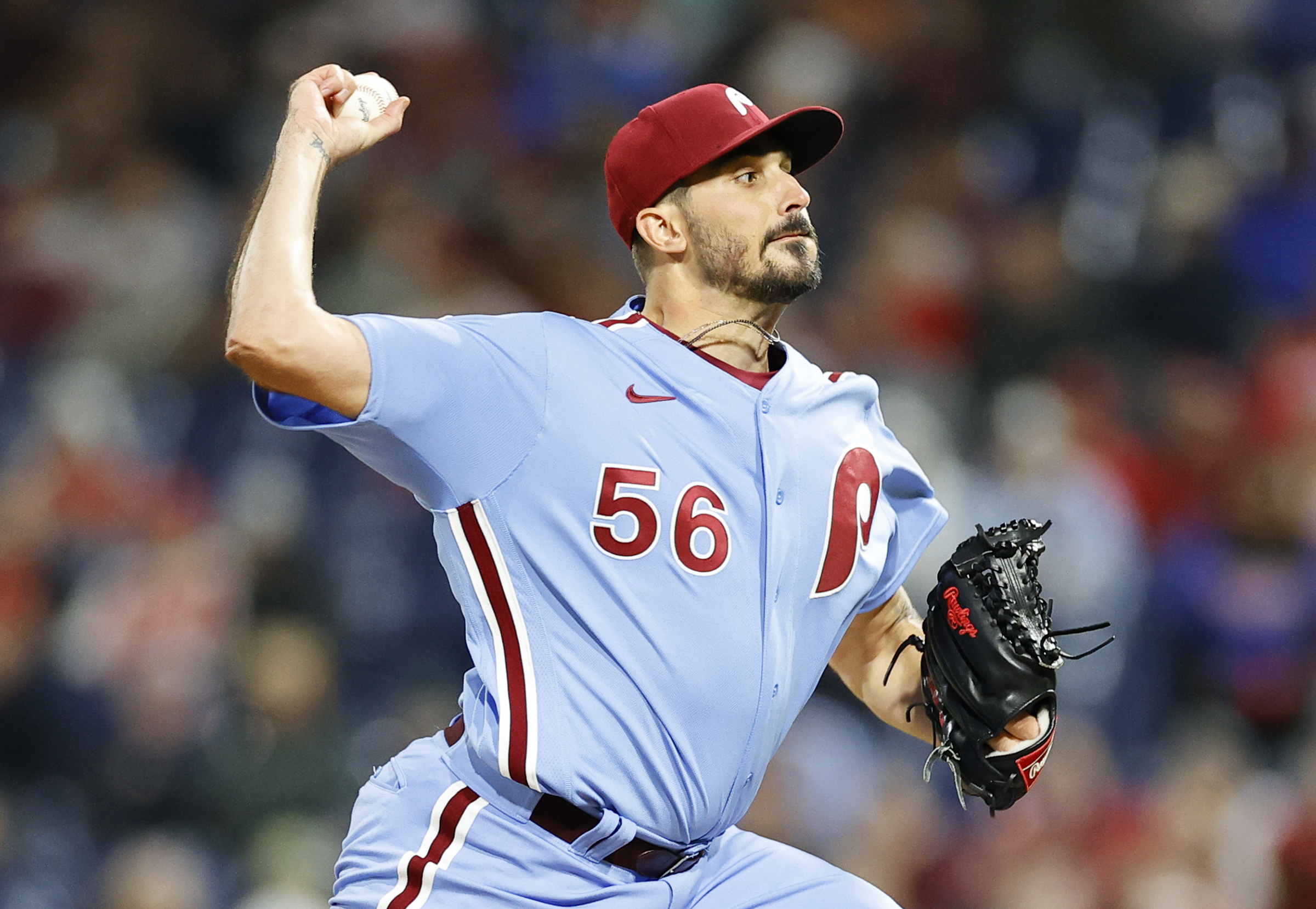 Suárez, Eflin, Alvarado help Phillies shut out Braves