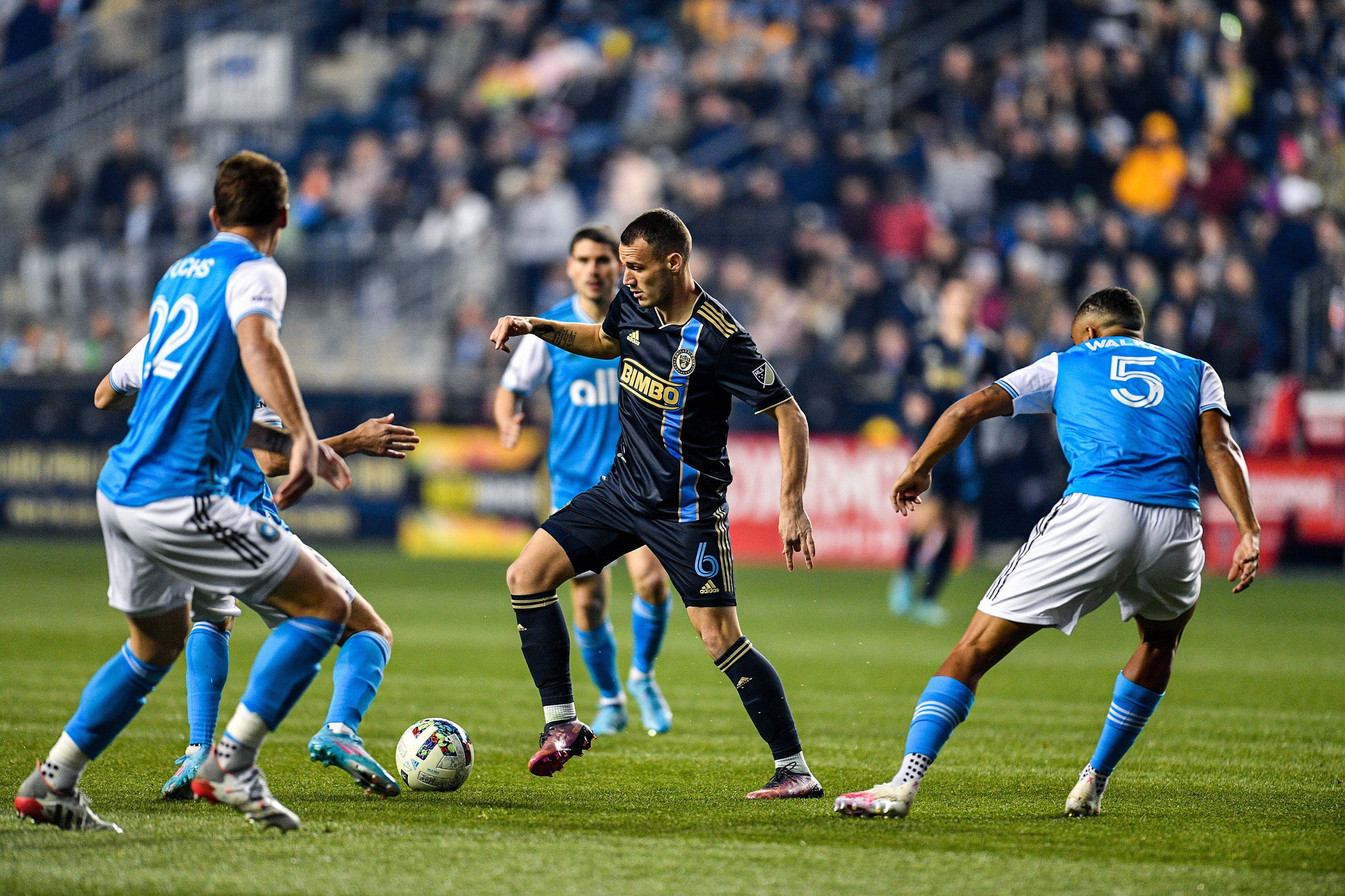 Union make quick work of expansion Charlotte, 2-0