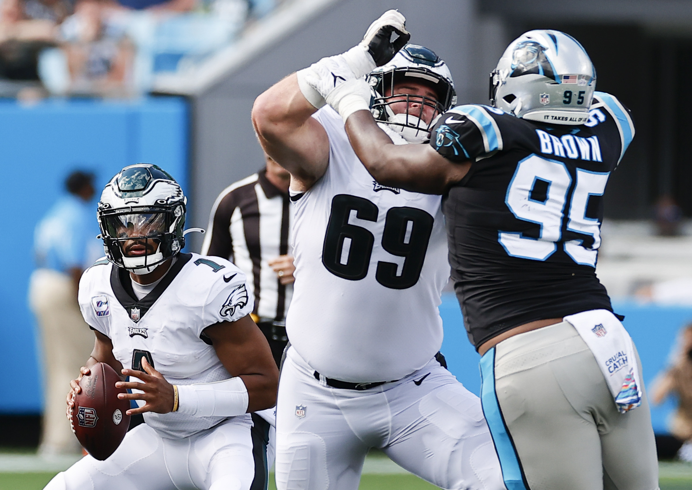 Intimidators' Jordan Mailata, Landon Dickerson Couldn't Break Thanksgiving  - Sports Illustrated Philadelphia Eagles News, Analysis and More