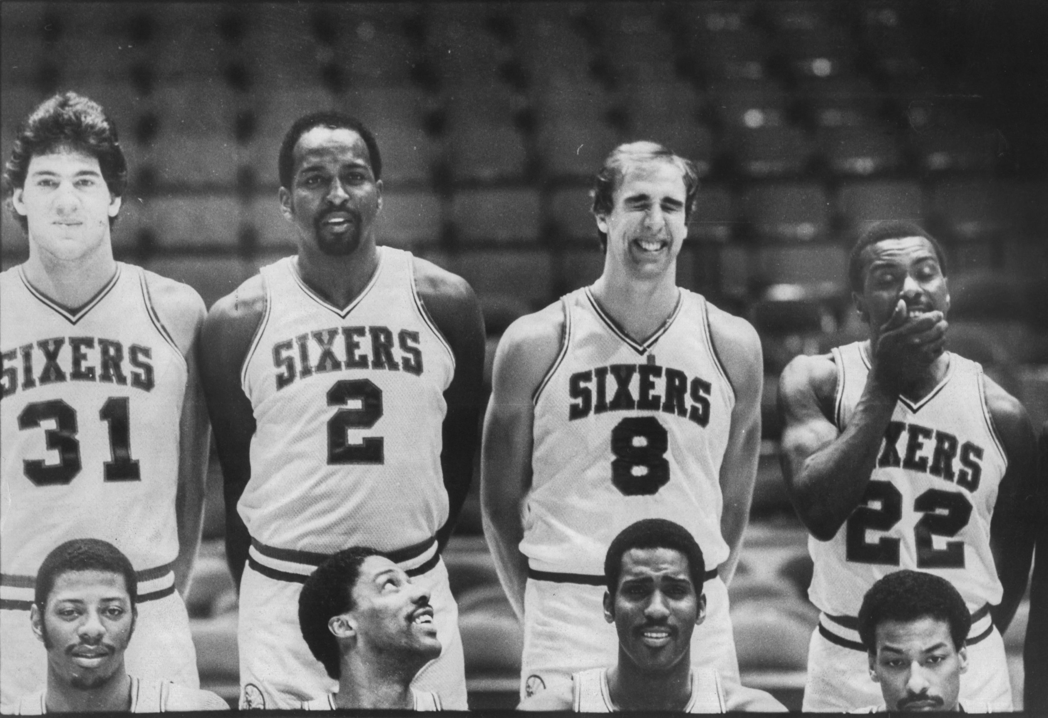 1983 Philadelphia 76ers NBA Champions 8x10 team photo