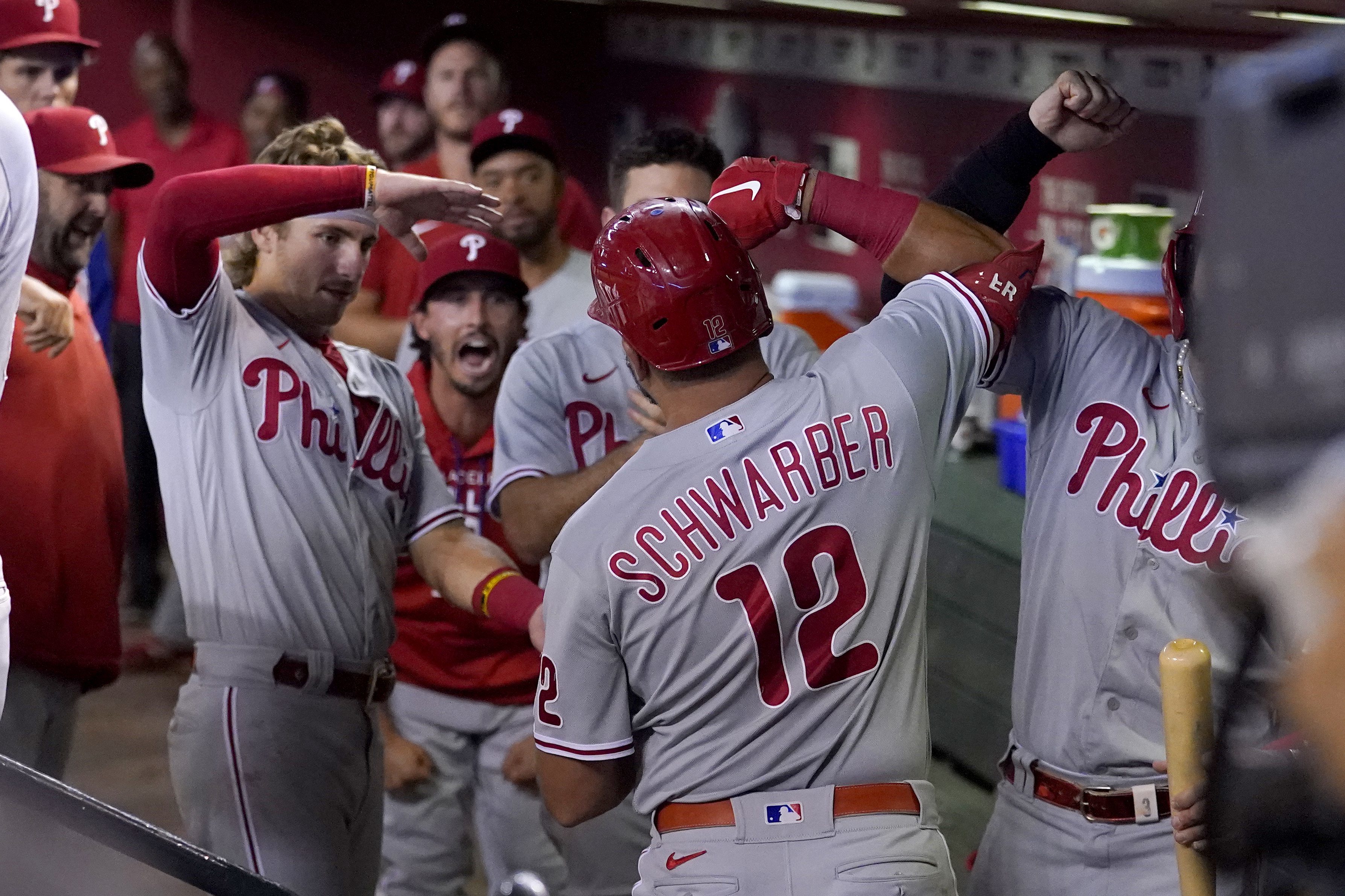 Photos of the Phillies 8-7 loss to the Diamondbacks