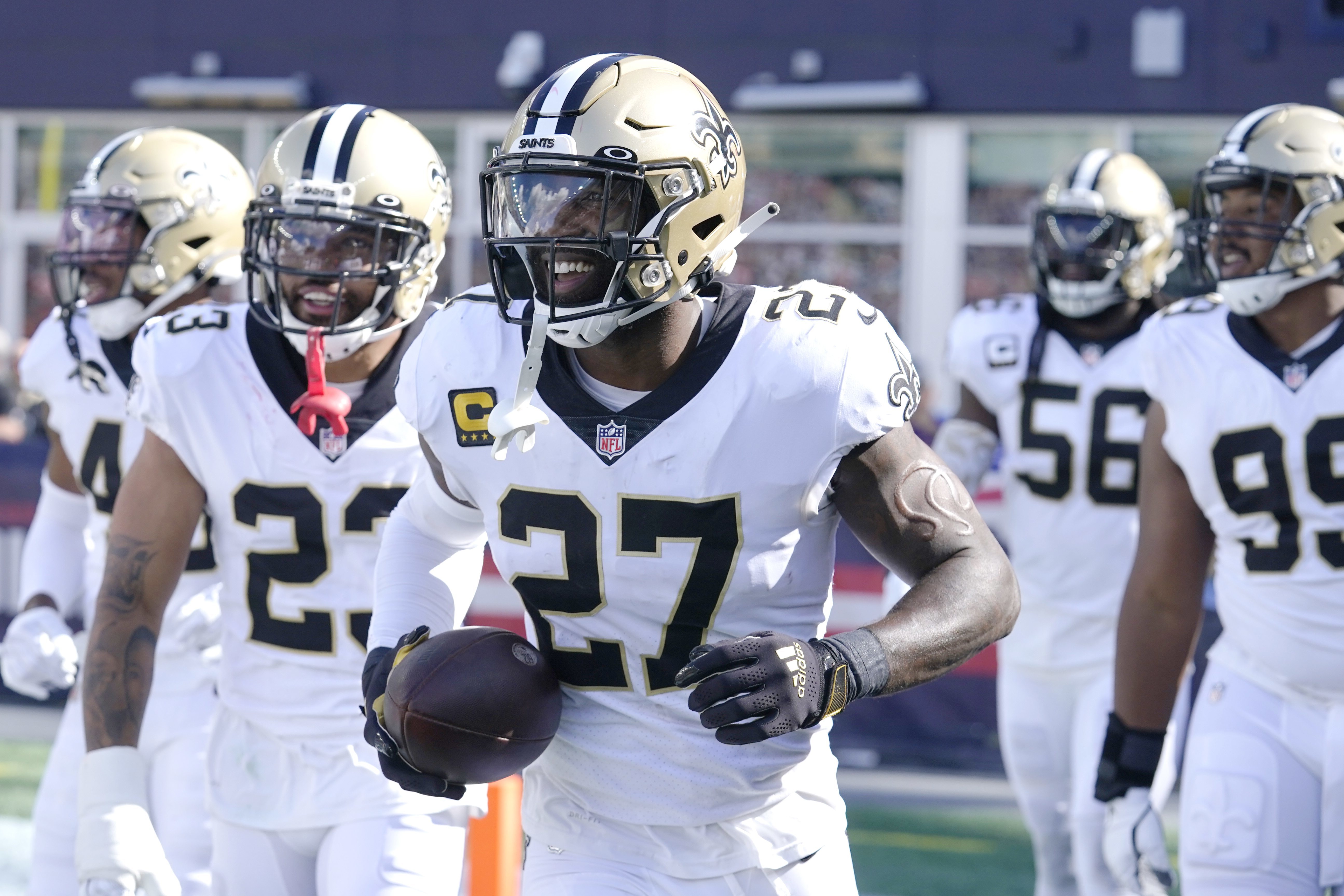 New Orleans Saints DB C.J. Gardner-Johnson heads to injured