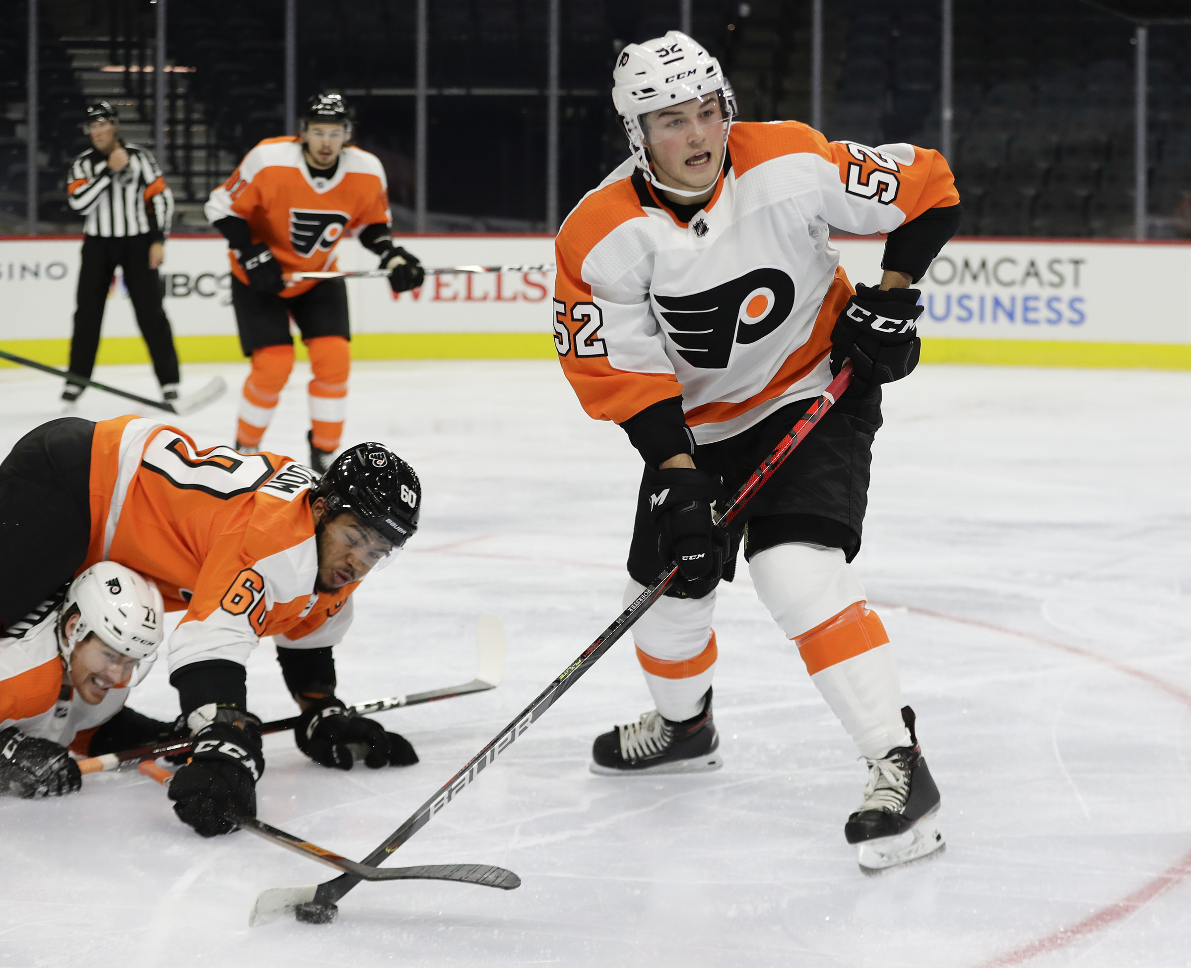 Flyers' Wade Allison placed on injured reserve with oblique strain