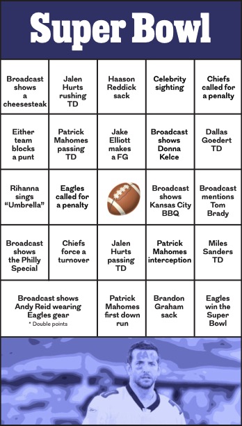 Super Bowl Bingo: Rules, cards to download and print