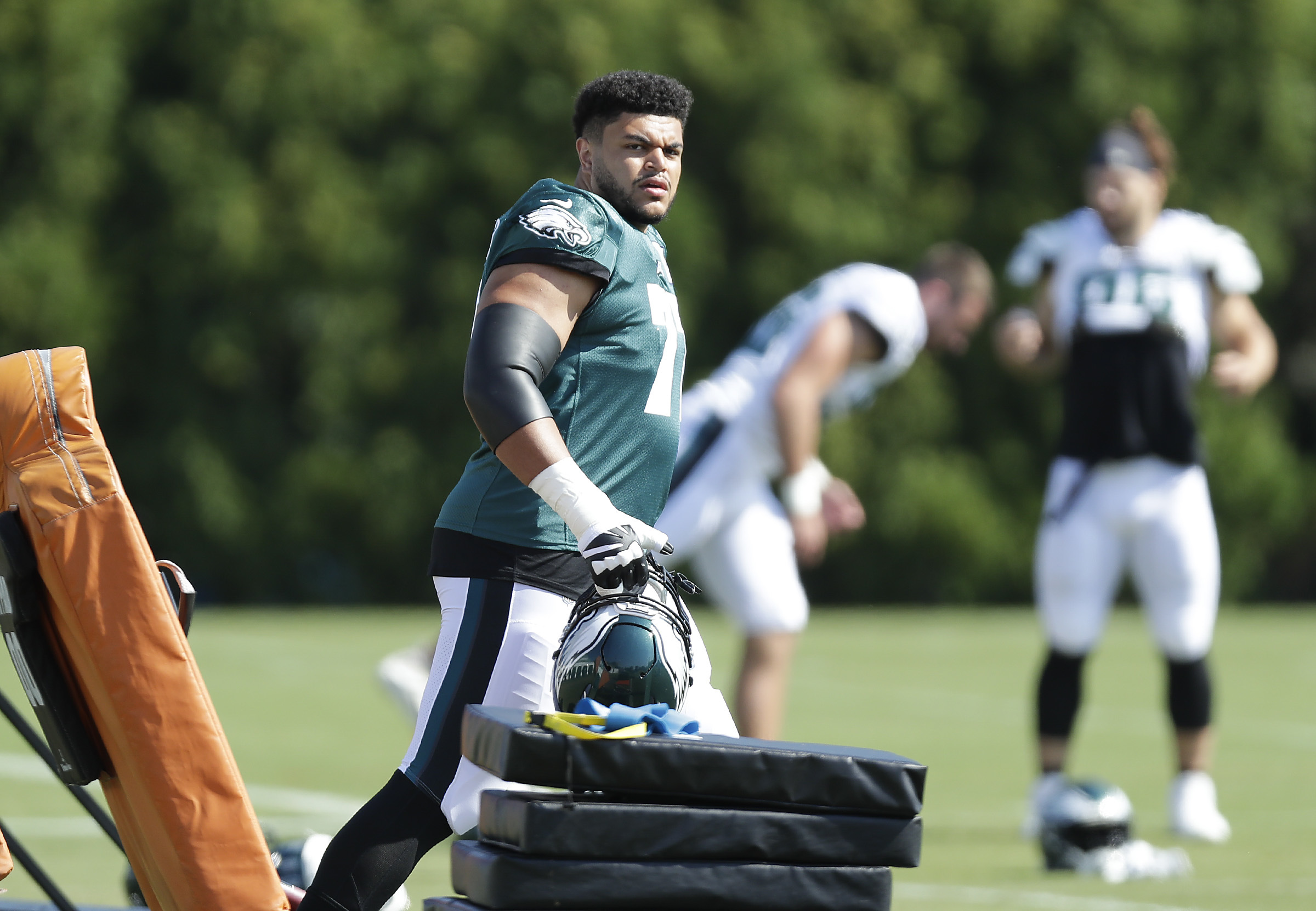 How Jason Peters' understudy Andre Dillard shined at Buffalo and brightened  the future of the Eagles' O-line