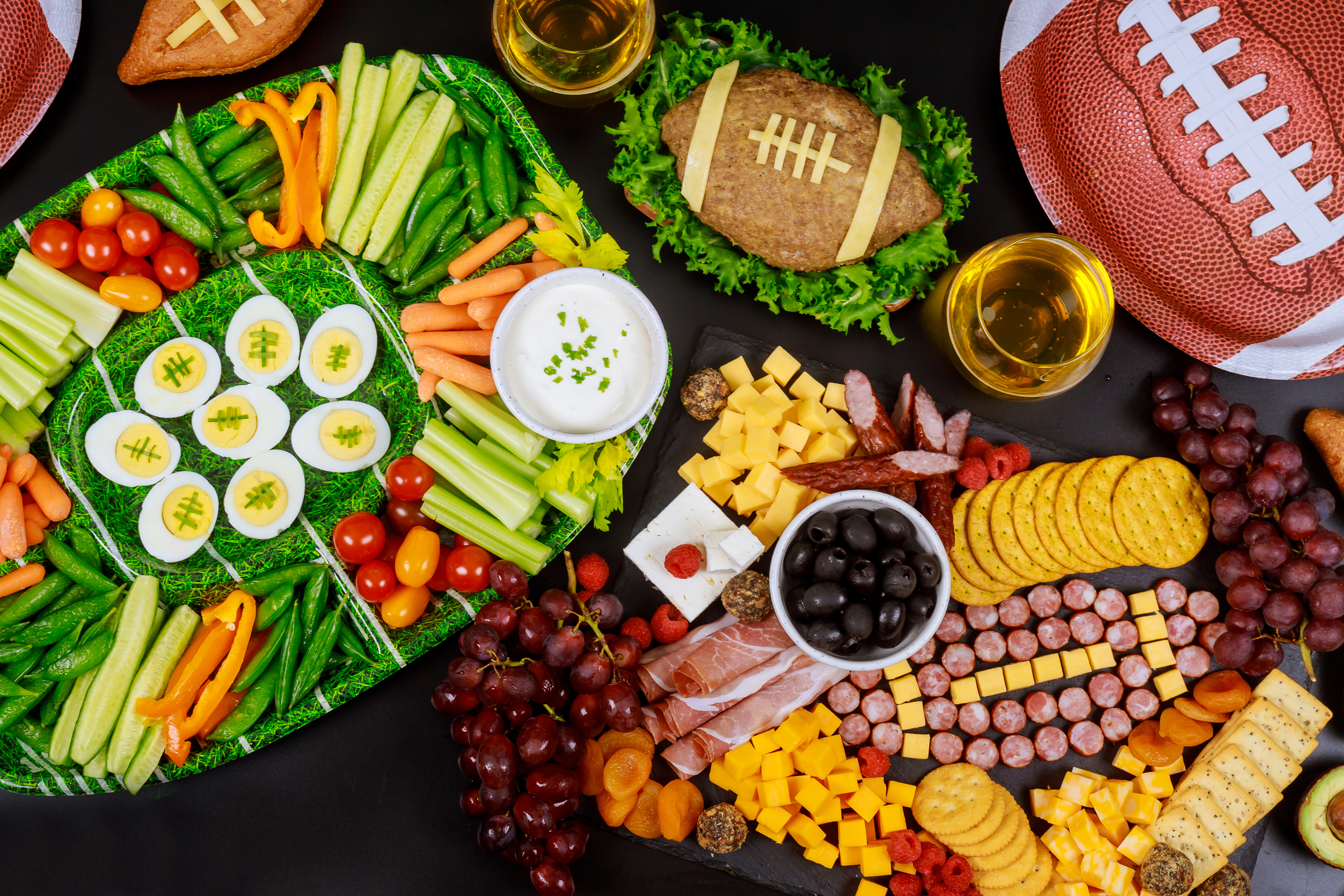 How to make an edible snack stadium for your Super Bowl party