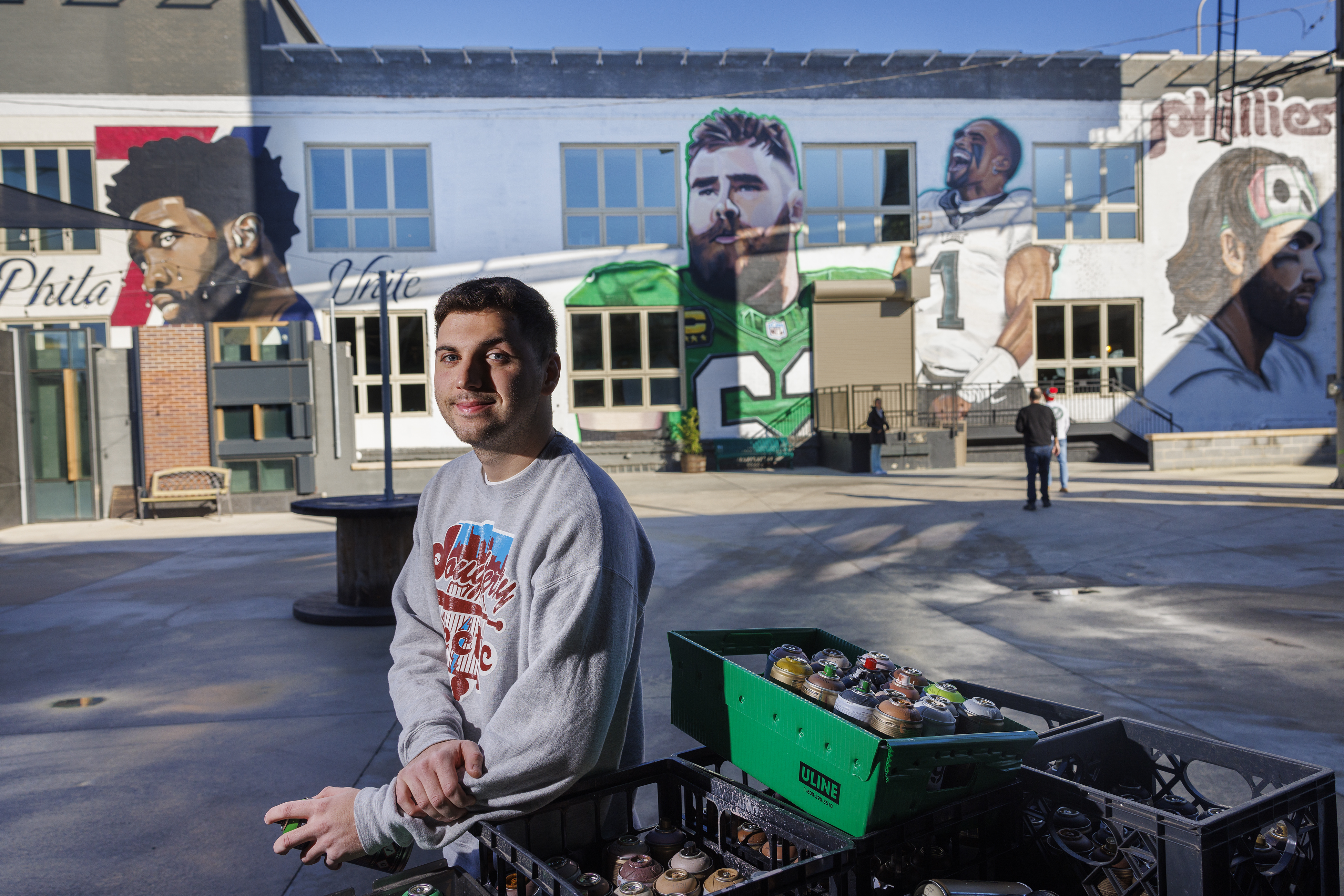 Philly Special Mural: A New Eagles Mural Goes Up In South Philadelphia