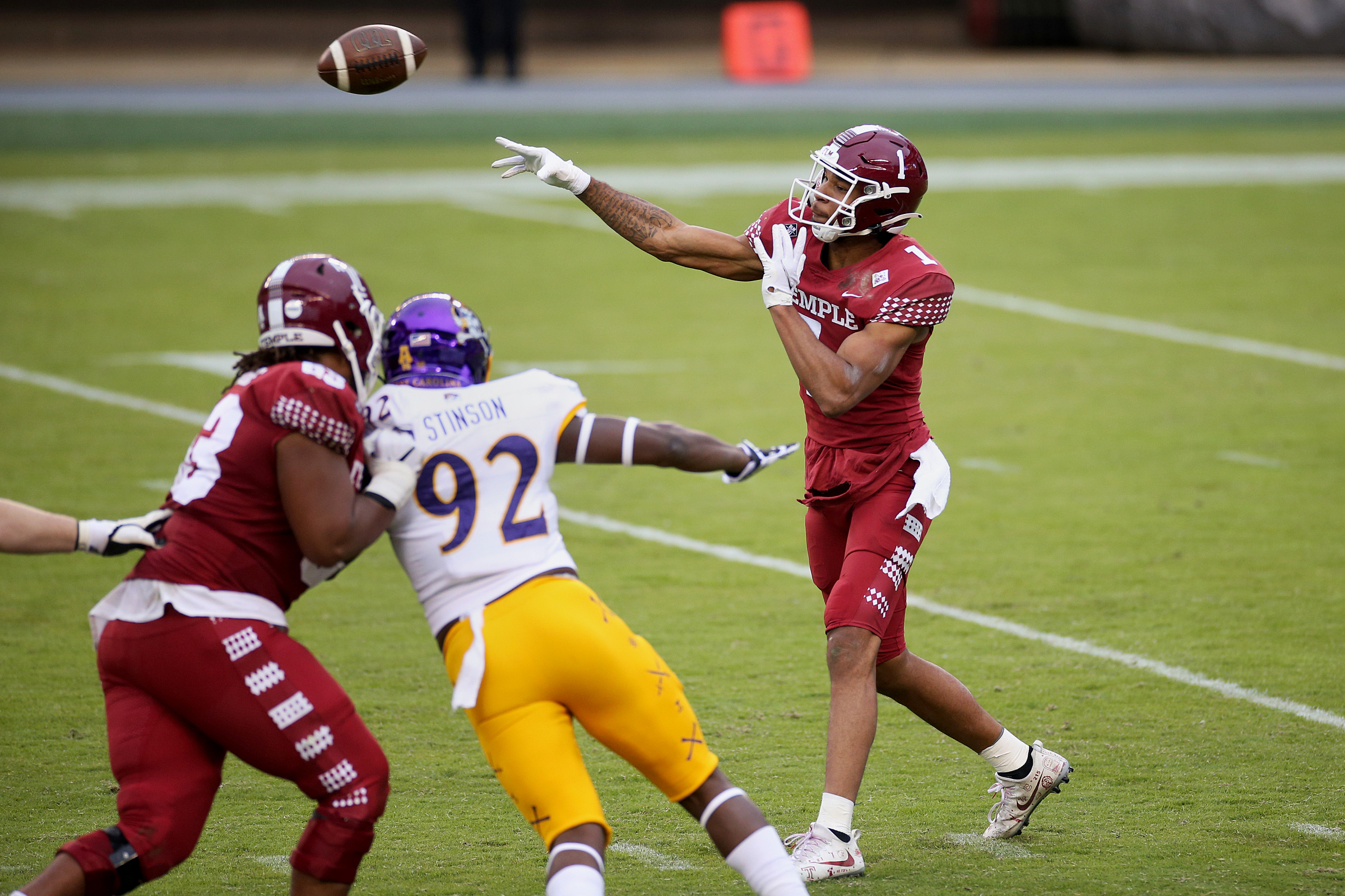 Football Drops Final Game to ECU, 49-46 - Temple