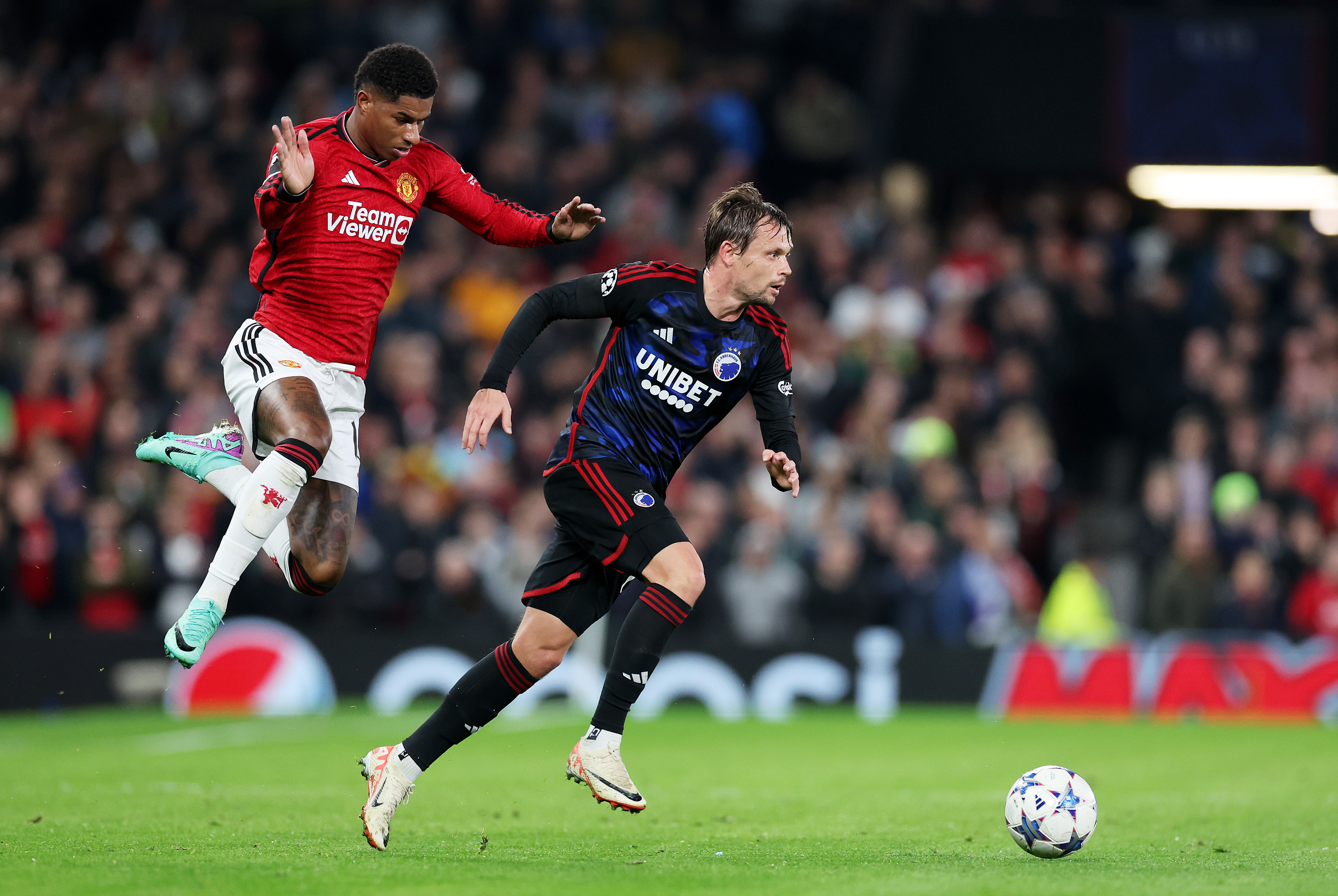 Champions League: FC Copenhagen vs. Manchester United odds