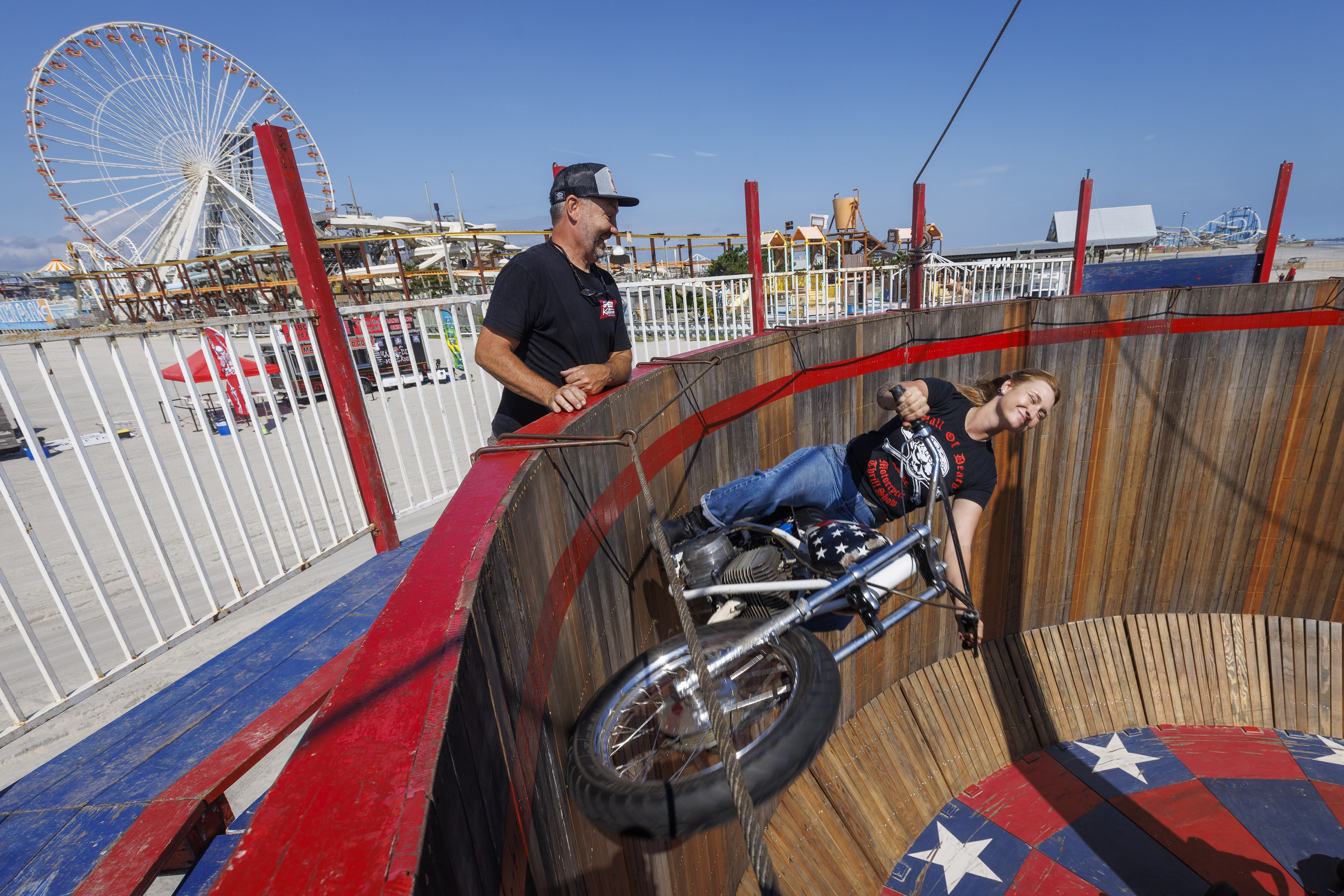 Riding the Wall of Death with West Chester native Ariell Flight