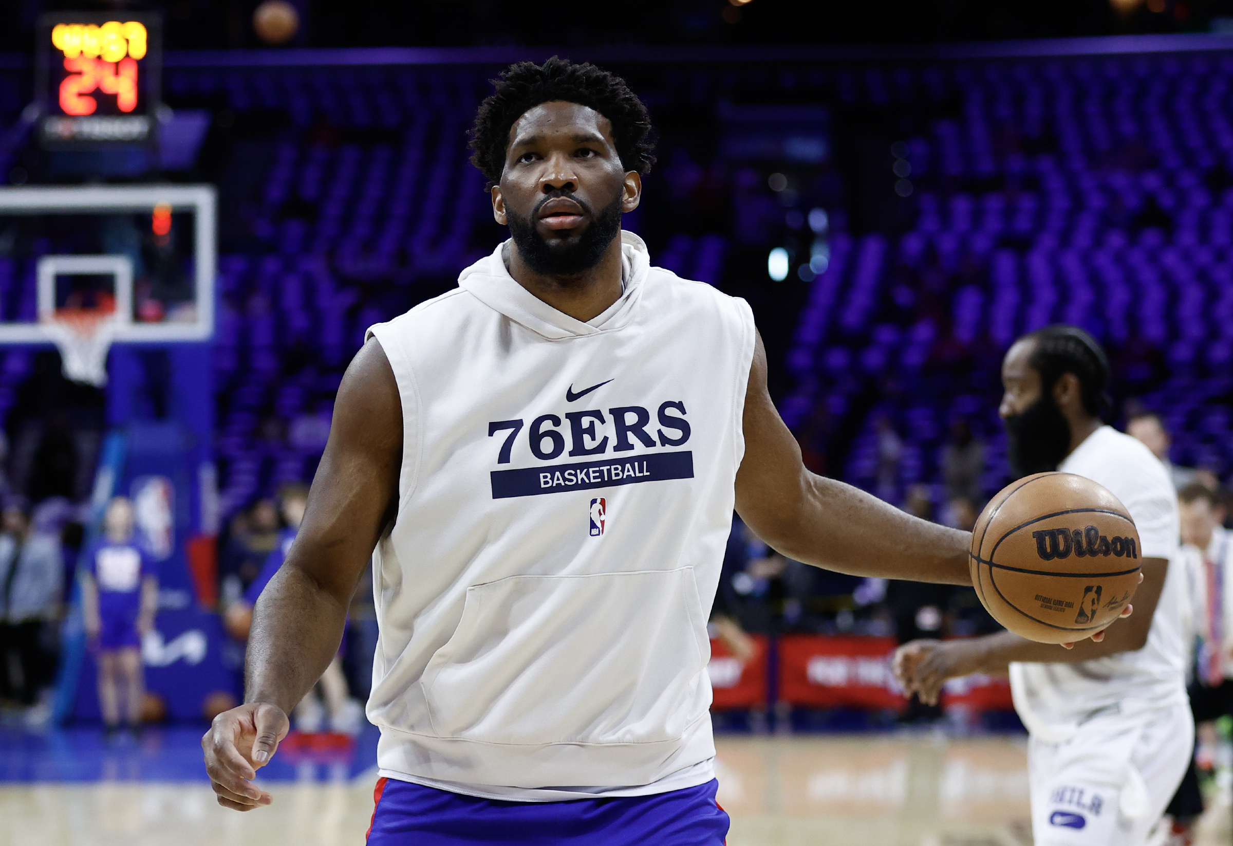 Eagles Nation on X: Micah Parsons rocking a Tyrese Maxey jersey at the  Sixers game 