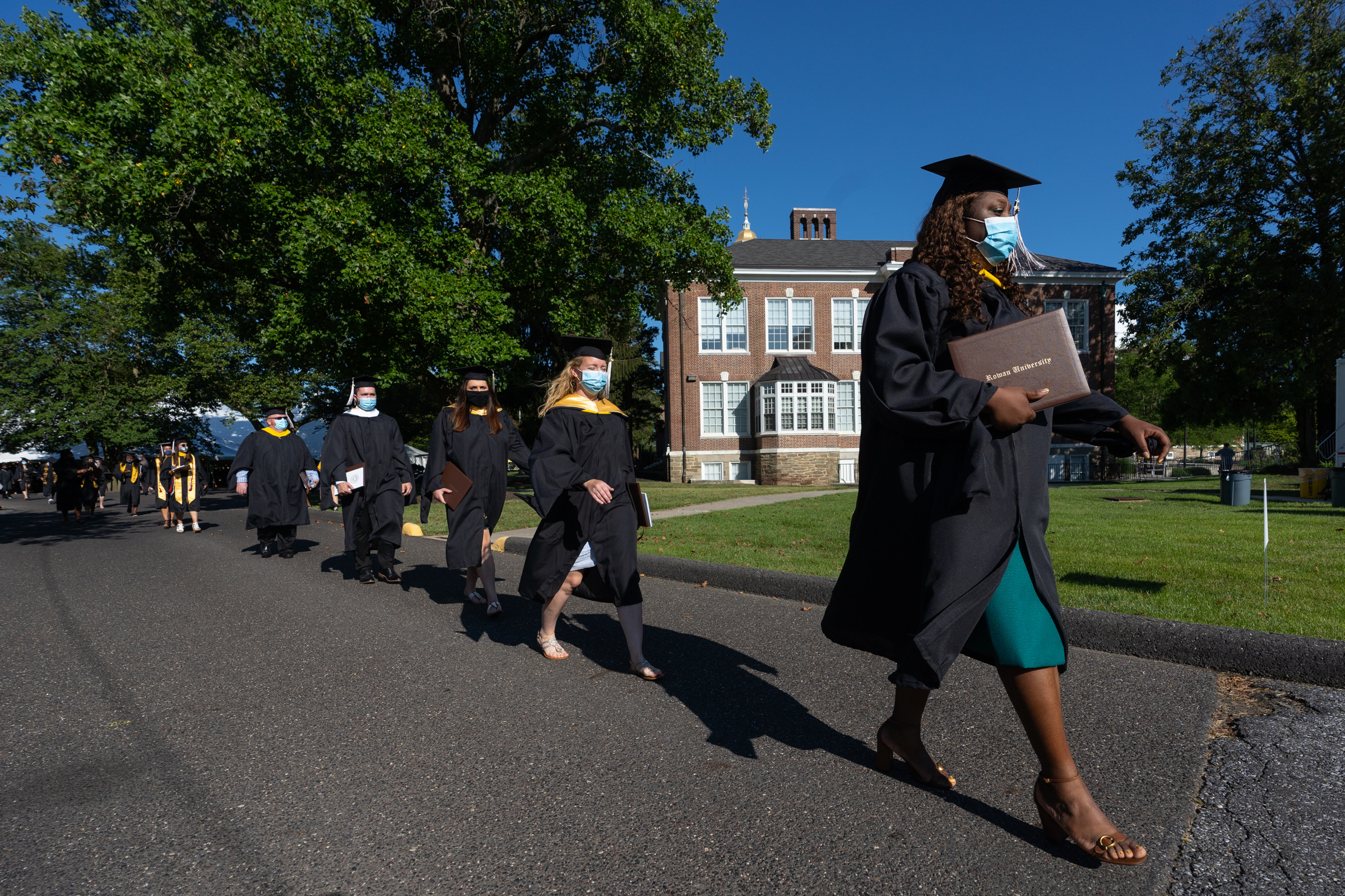 Rowan University is among first in the region to hold in-person commencement