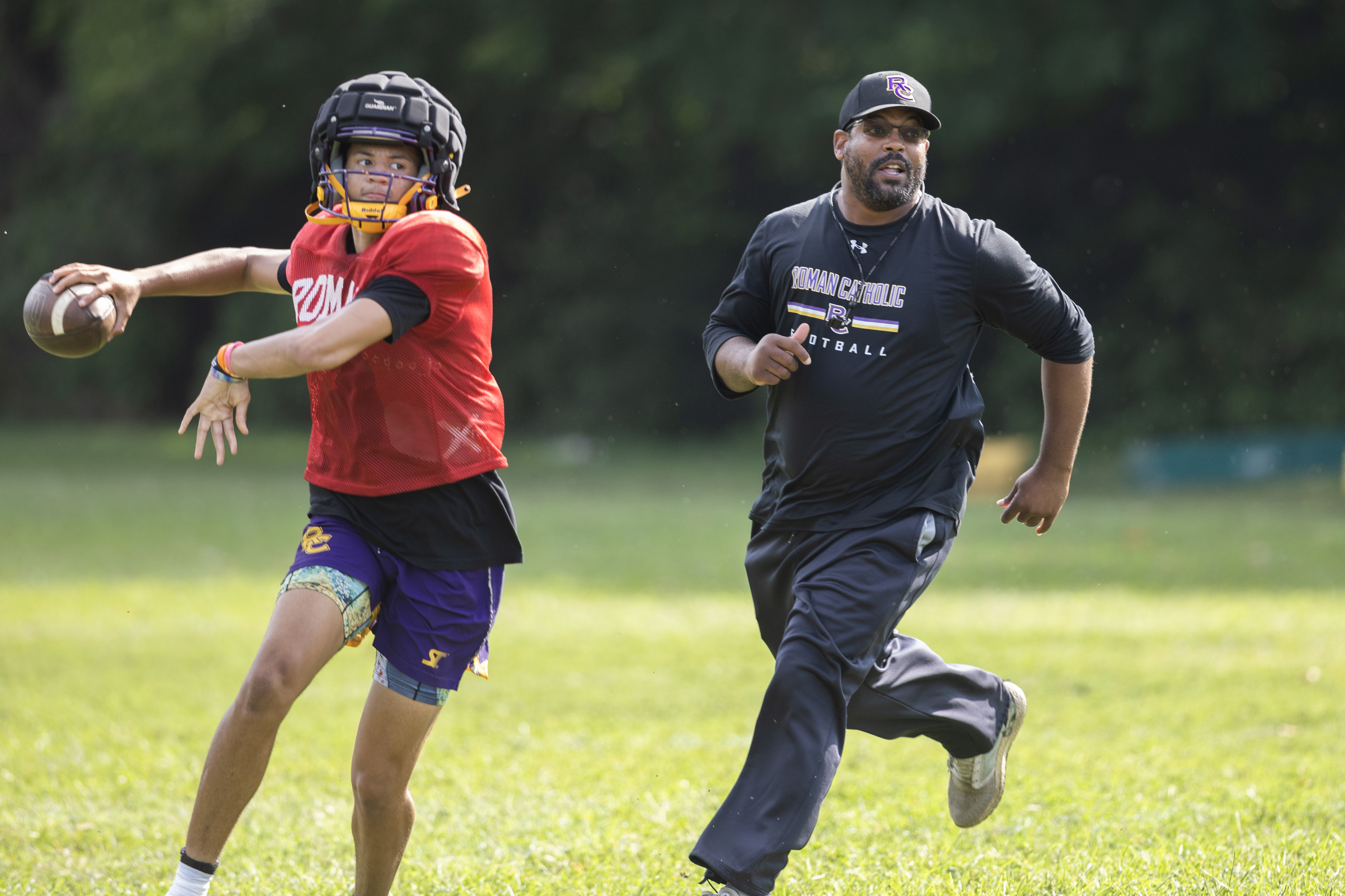 Philly quarterback trainers on a mission to help young, Black QBs