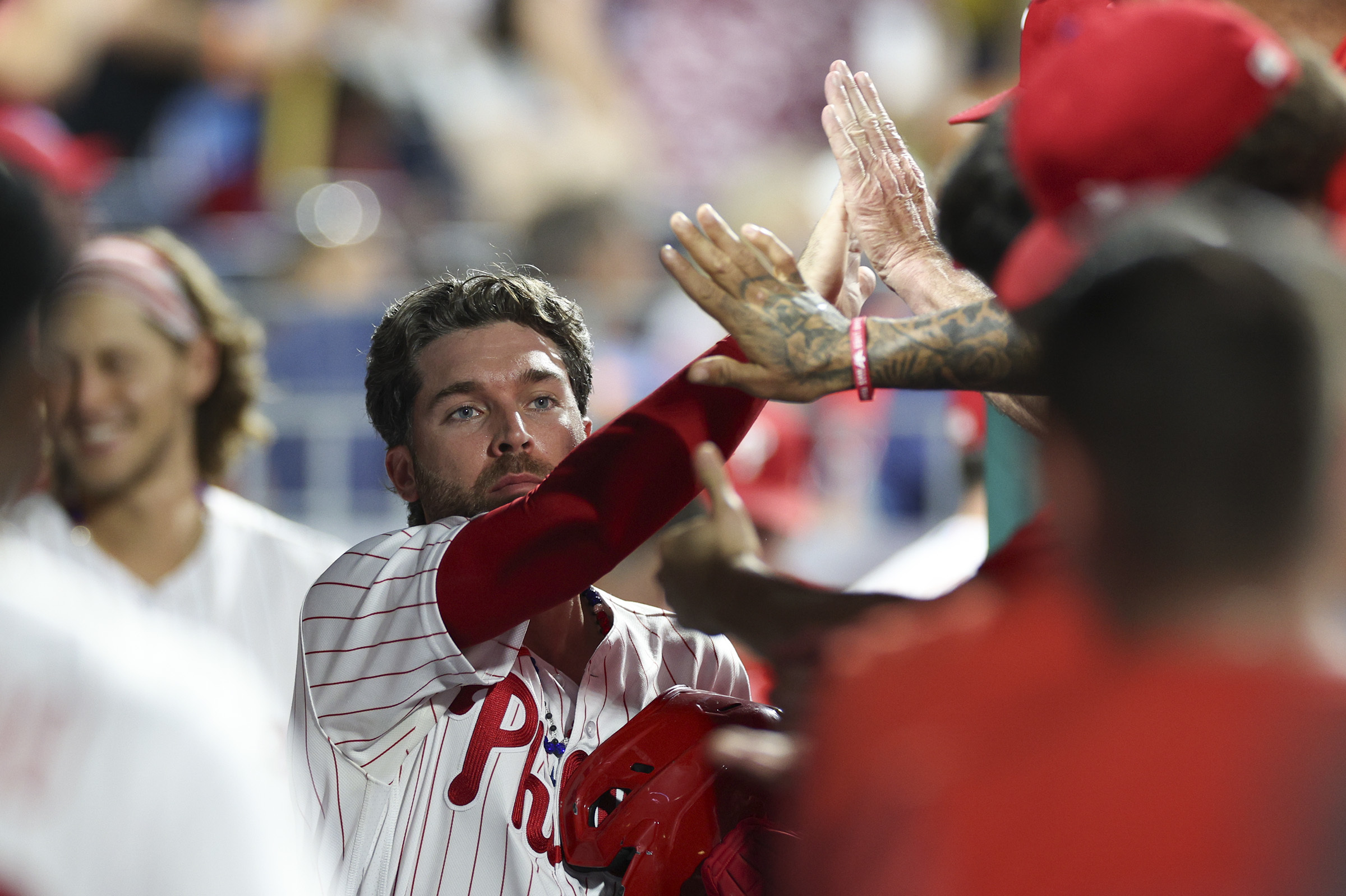 Wheeler strikes out 10, Phillies hit three homers in 12-1 win over  Cardinals - The San Diego Union-Tribune