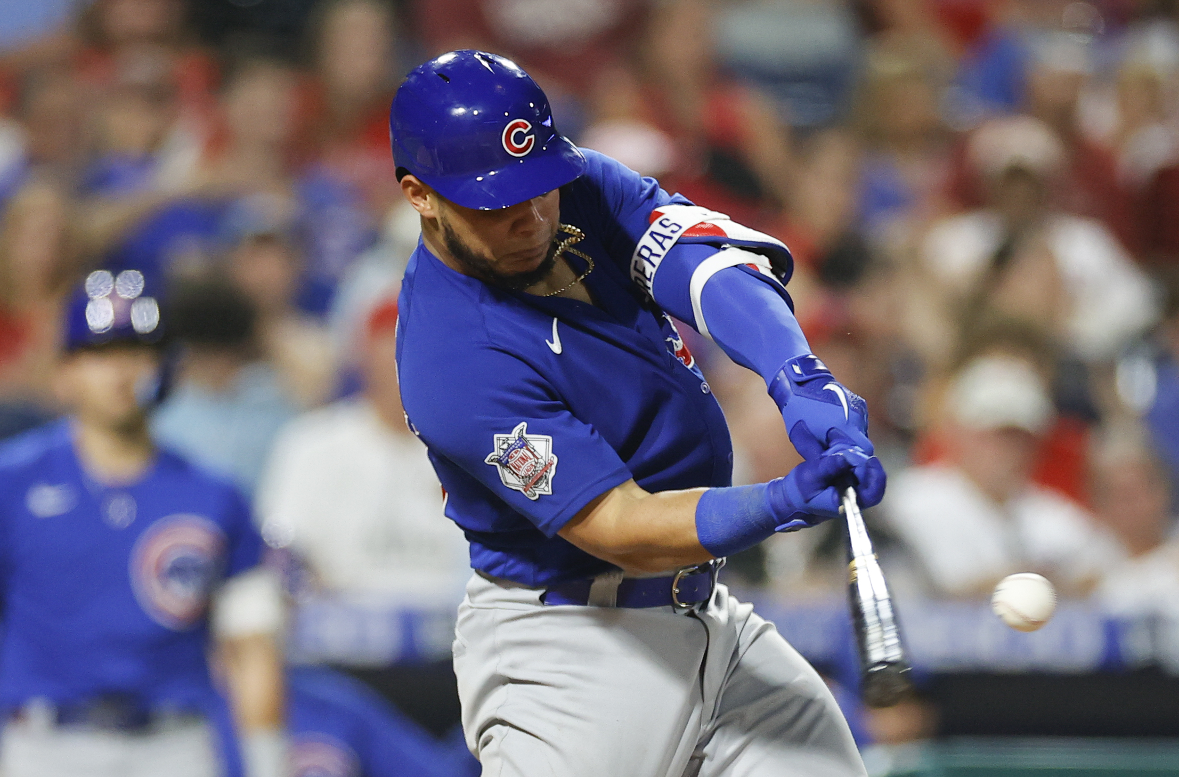 Christopher Morel's walk-off homer, from Cubs photographer