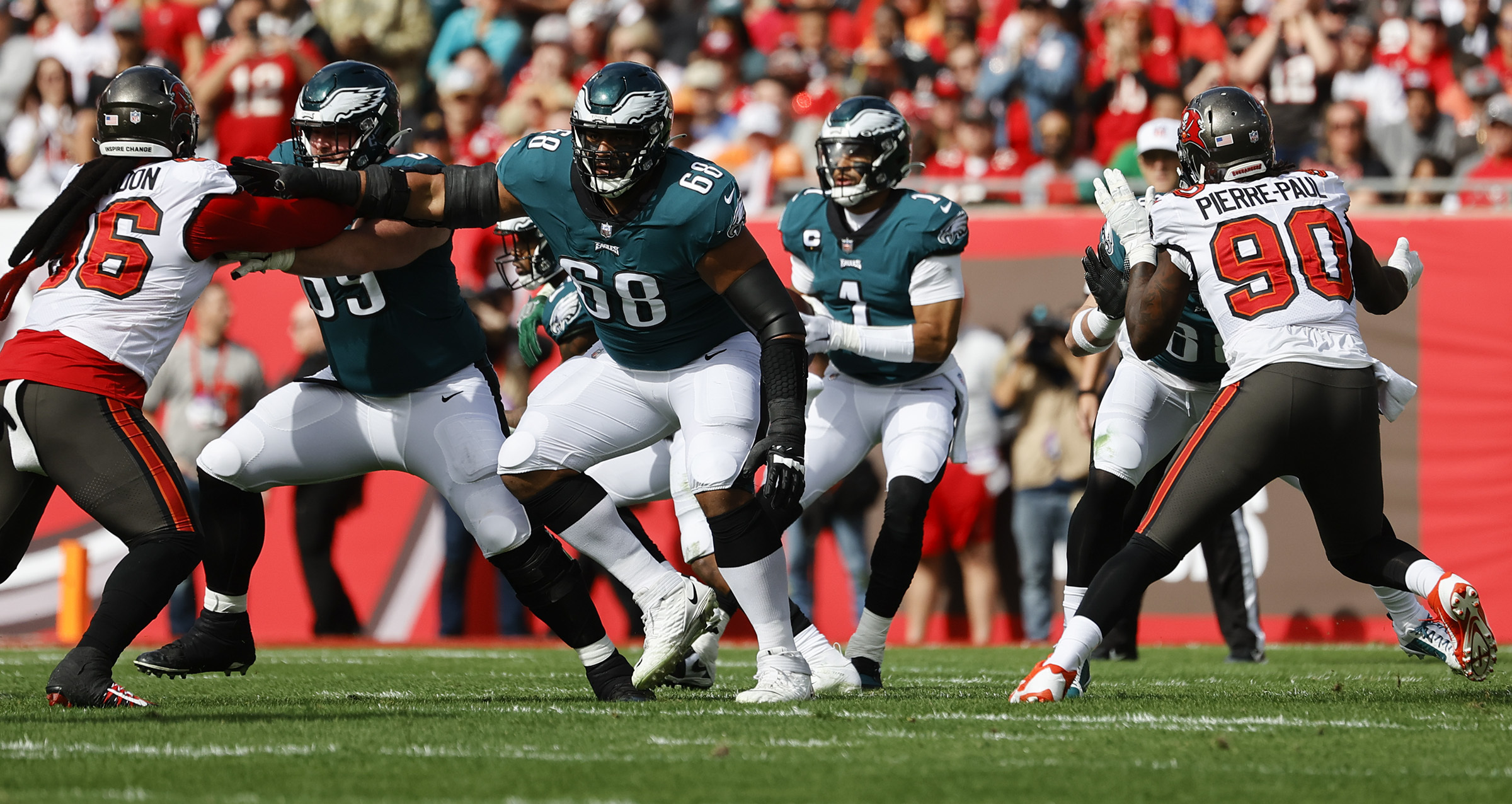 Intimidators' Jordan Mailata, Landon Dickerson Couldn't Break Thanksgiving  - Sports Illustrated Philadelphia Eagles News, Analysis and More