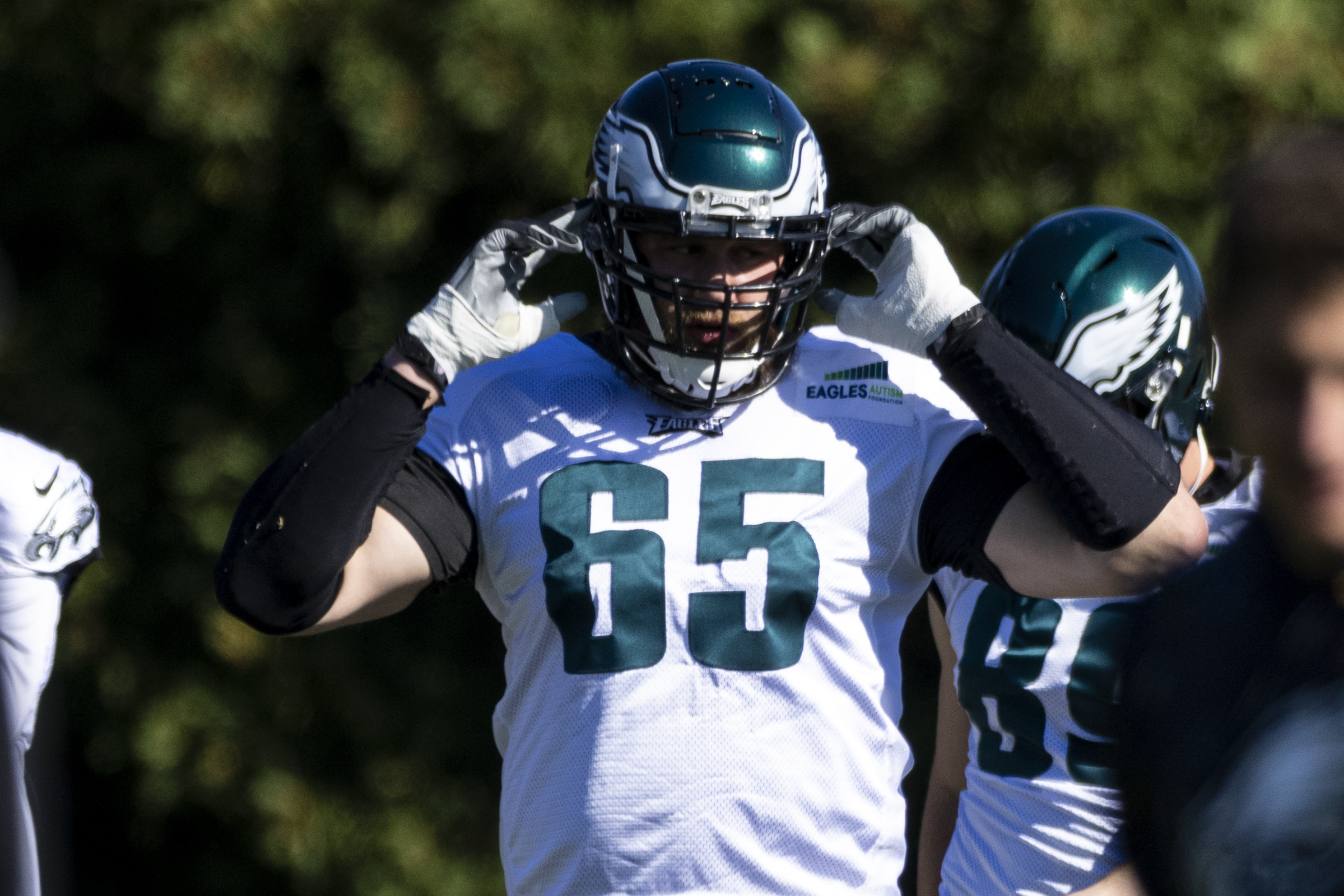 Eagles Super Bowl champ Lane Johnson on living, playing with anxiety