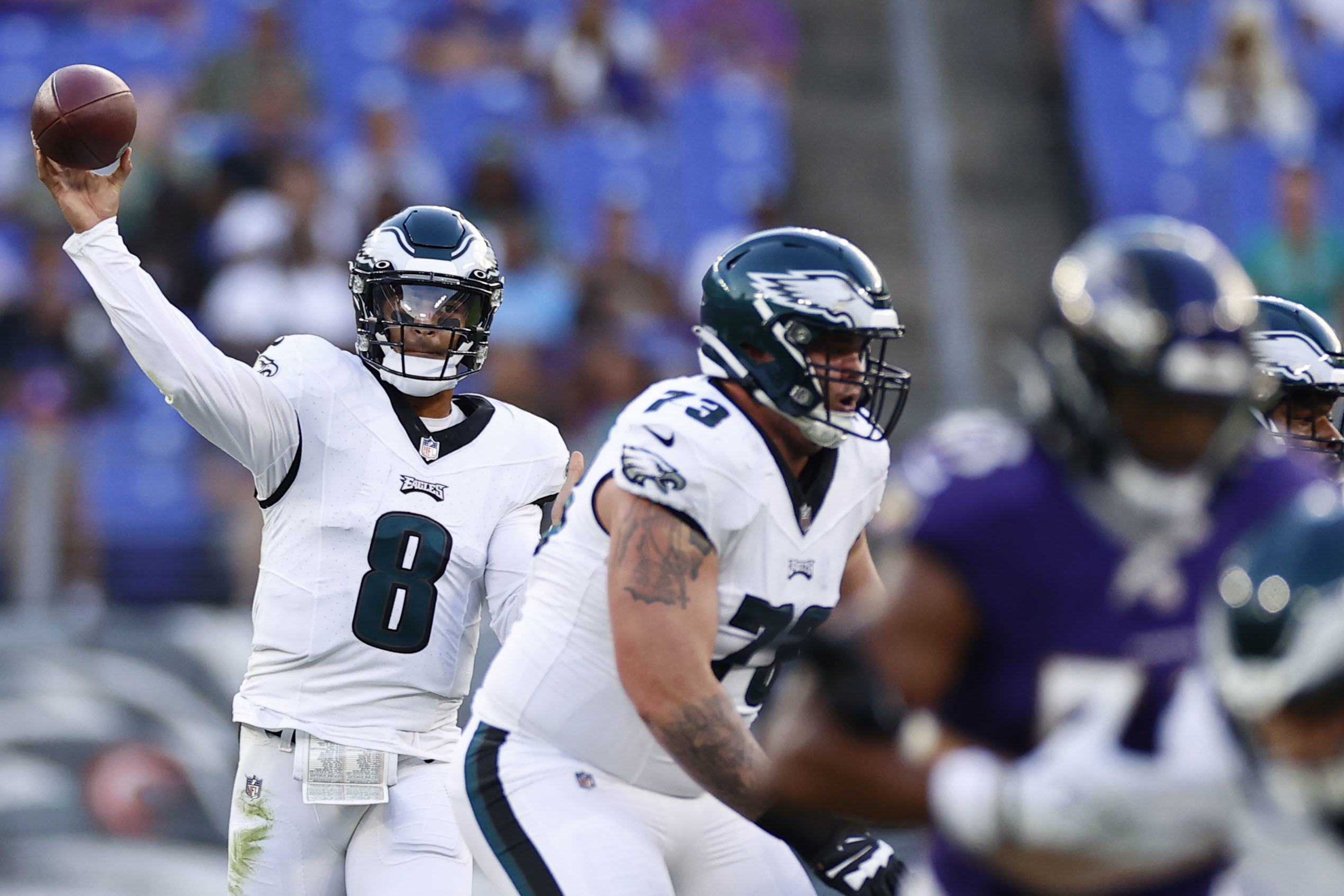 Philadelphia Eagles QB Tanner McKee Reflects on First Preseason