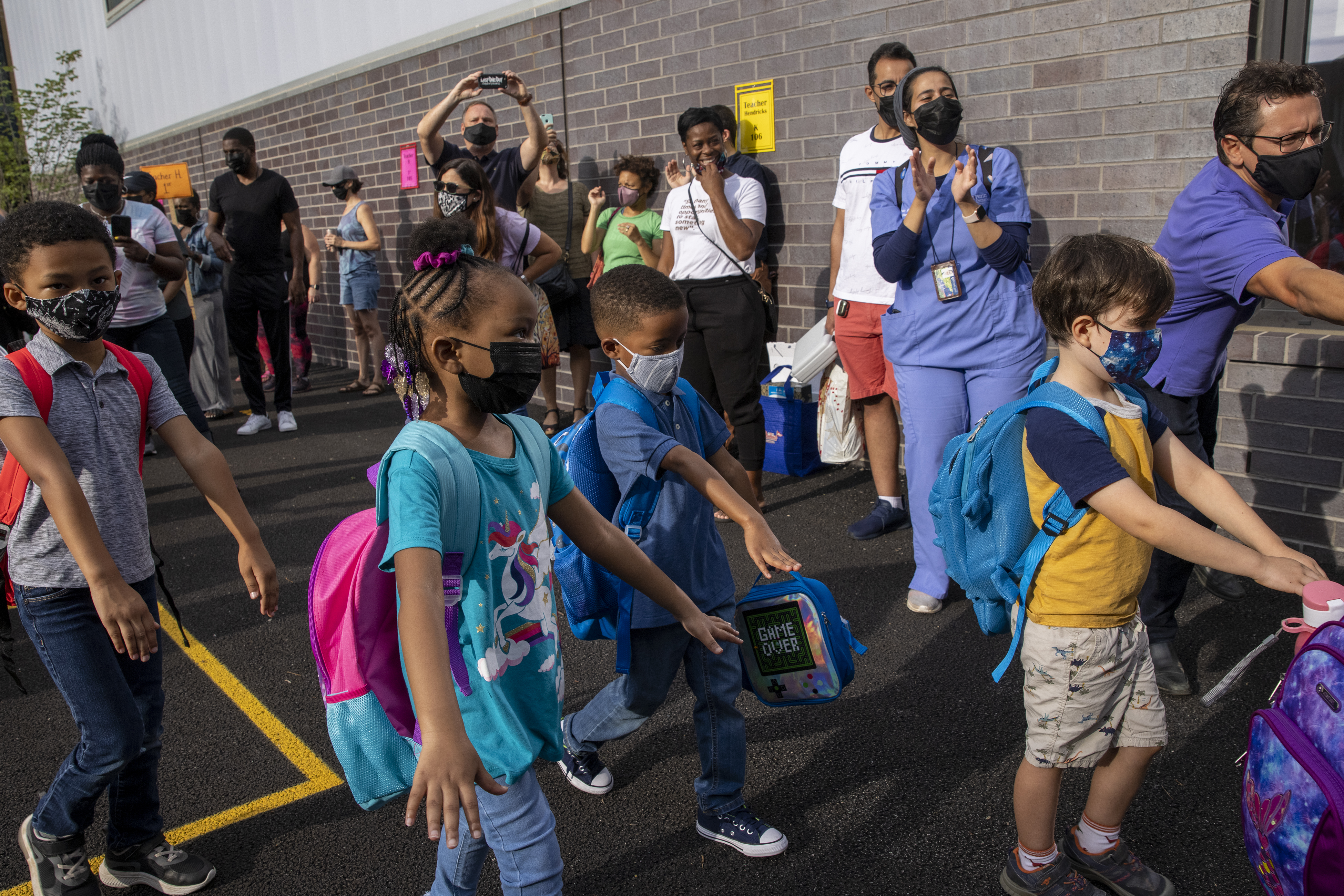 Philly school officials 'ring the bell' ahead of first day of classes - WHYY