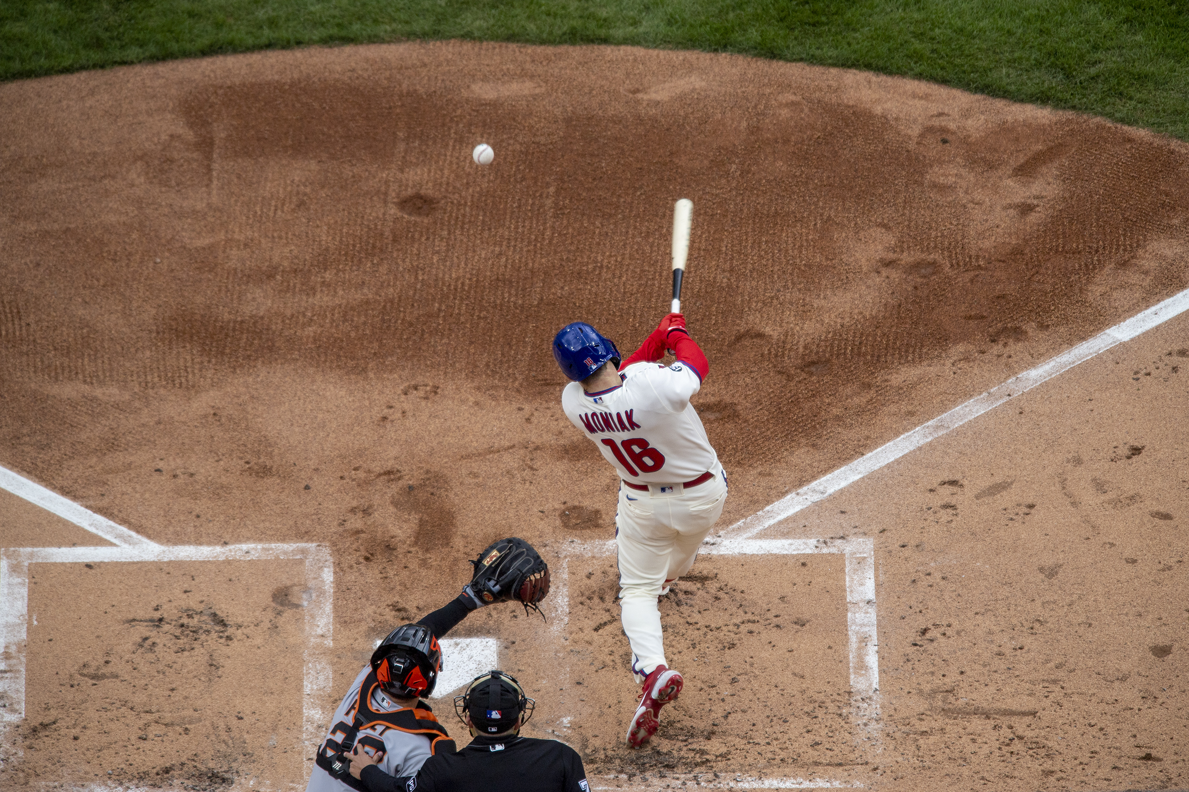 Philadelphia Phillies hope Mickey Moniak's first home run helps