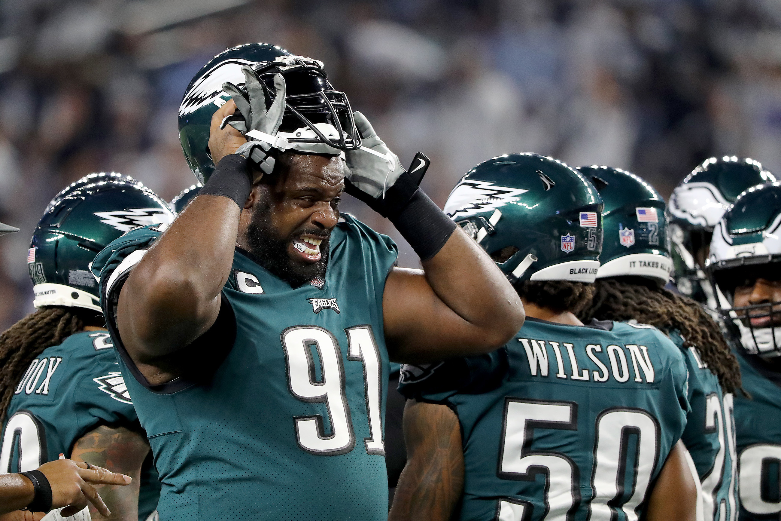 Joe Banner: Fletcher Cox wasn't traded, but his Philadelphia Eagles future  remains to be seen