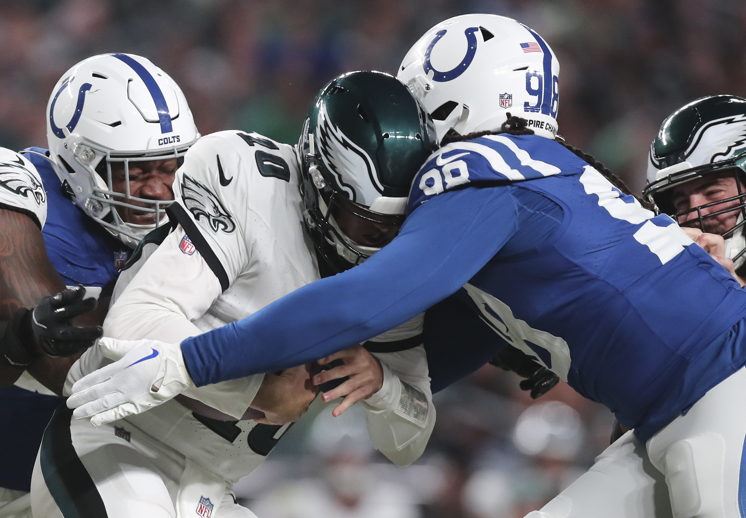 Eagles observations from the preseason loss to the Colts, 27 to 13