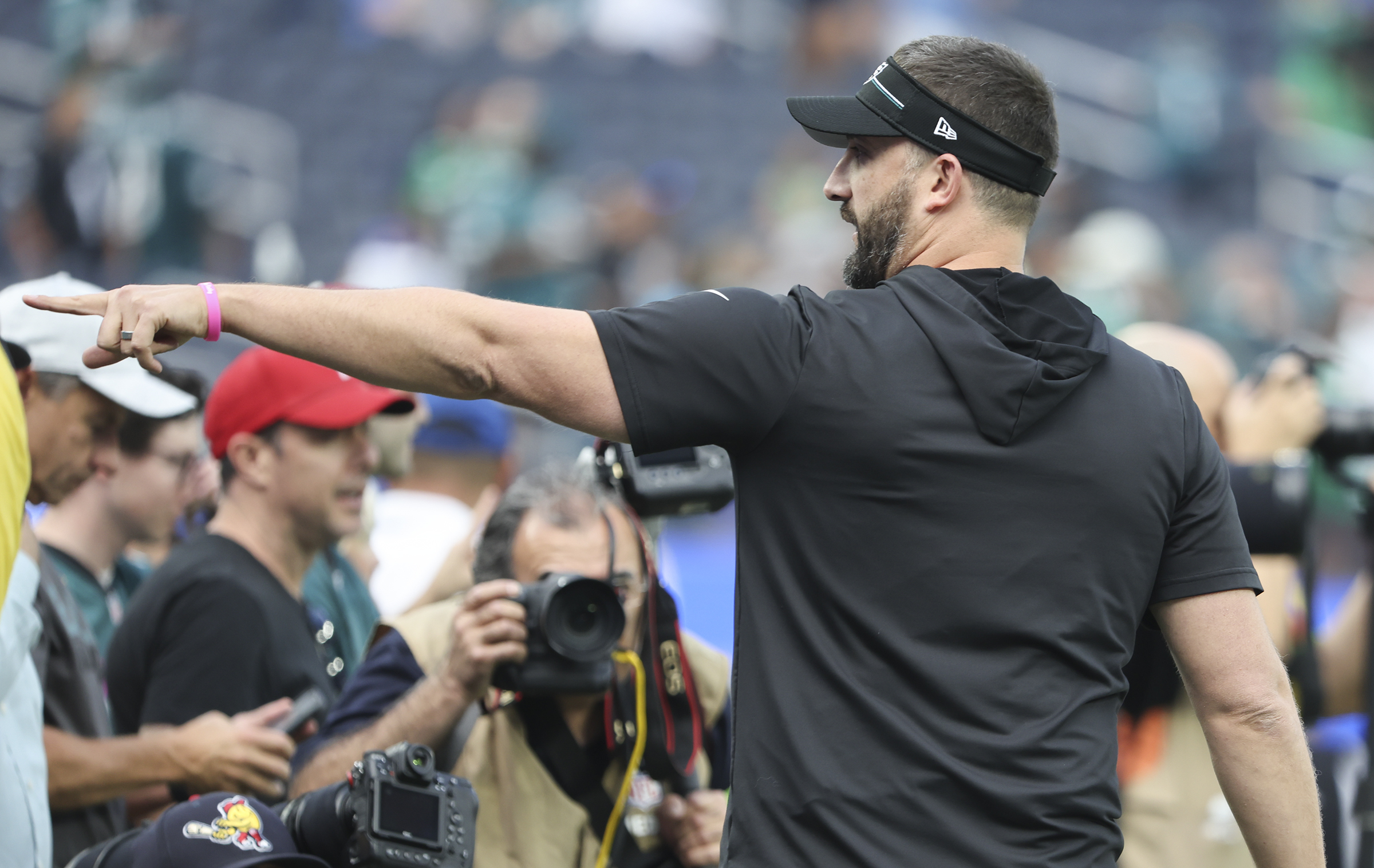 Matthew Stafford Caught On Camera Walking Away From Photographer