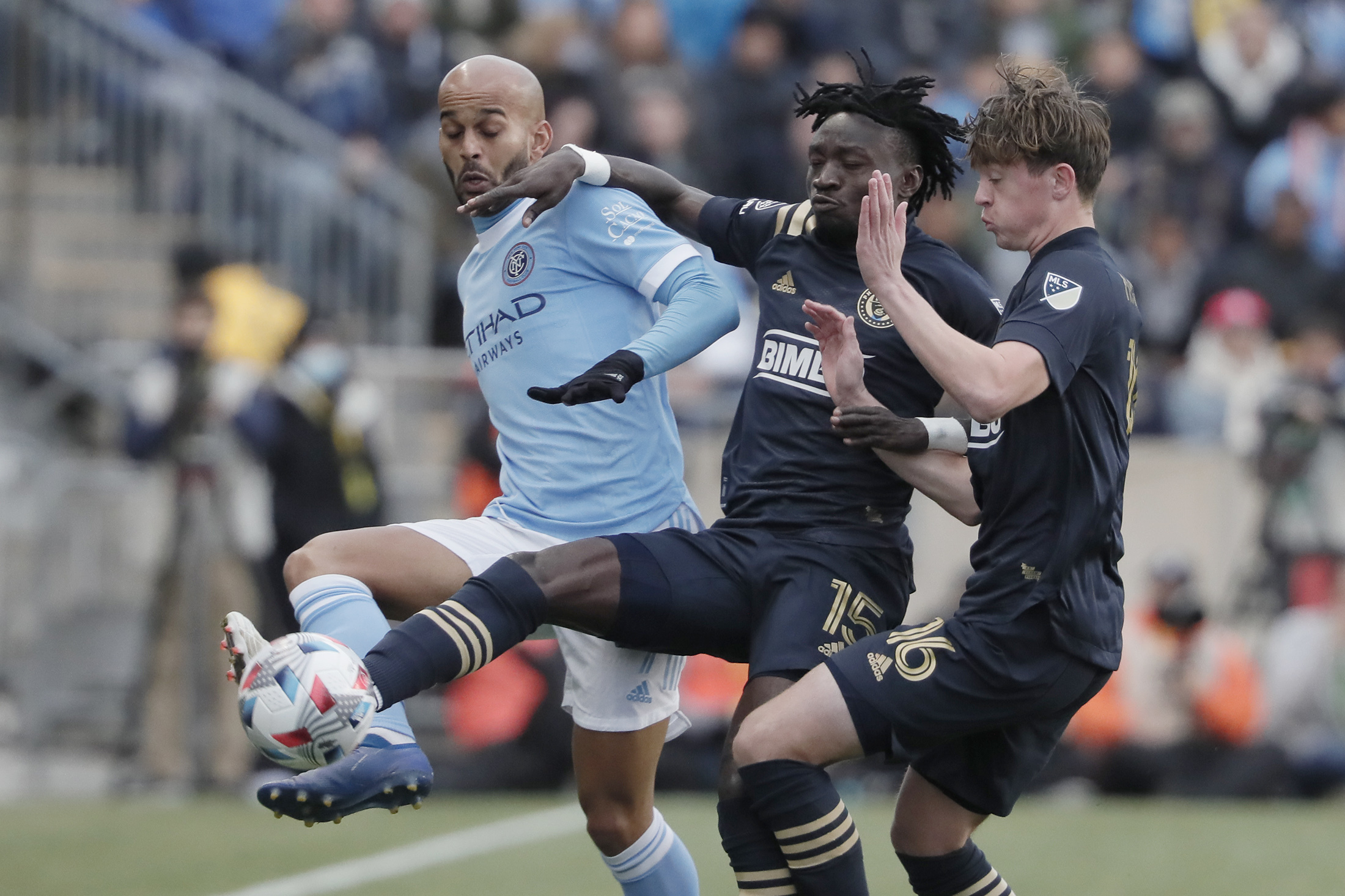 MLS Communications on X: With both players scoring goals against NYCFC,  @PhilaUnion teammates Julián Carranza and Dániel Gazdag have scored in the  same match an MLS-high 11 times since the start of