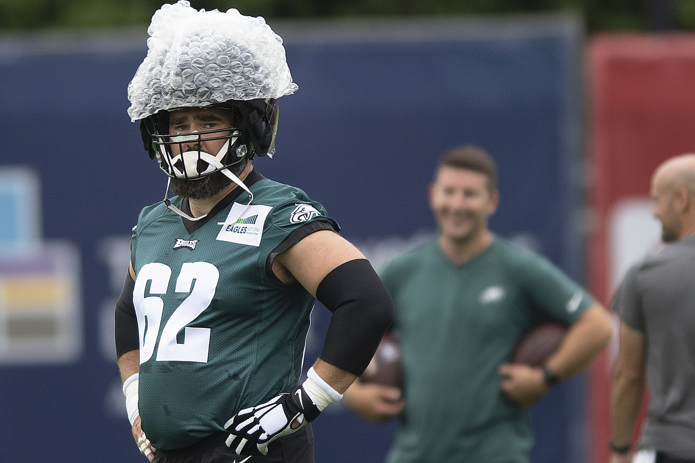 Large Bubble Helmets Are Guardian Caps, NFL's New Safety Measure