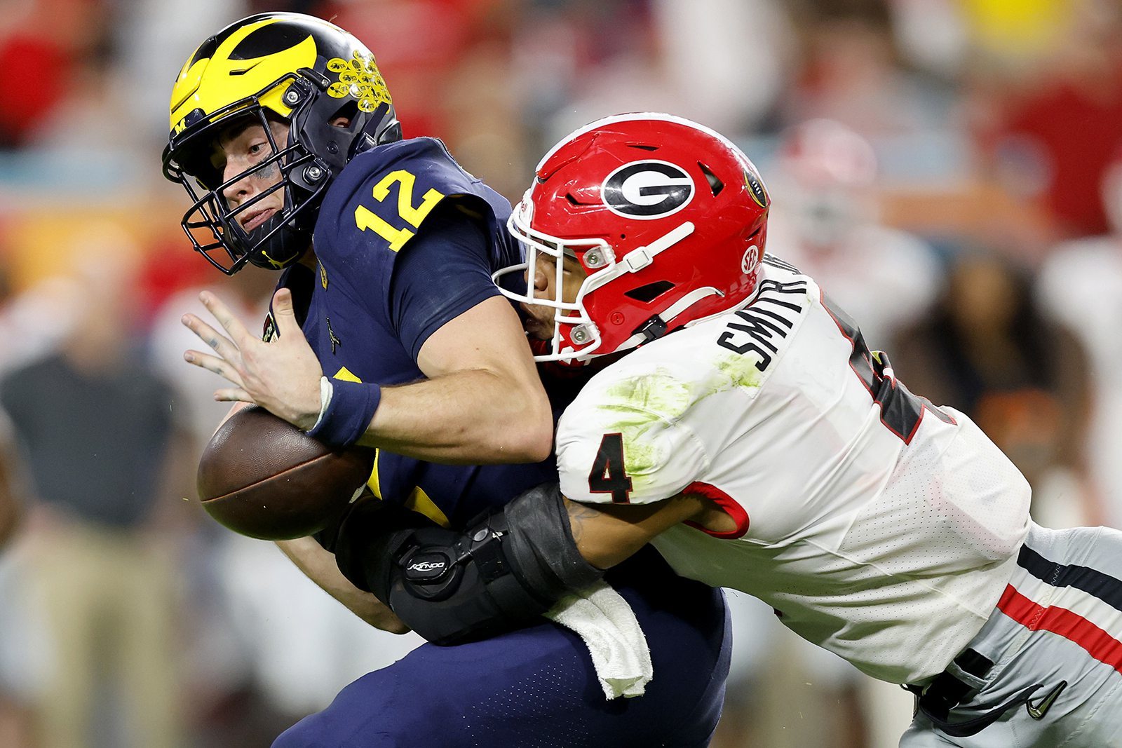 Eagles select Georgia defensive linemen Jalen Carter, Nolan Smith