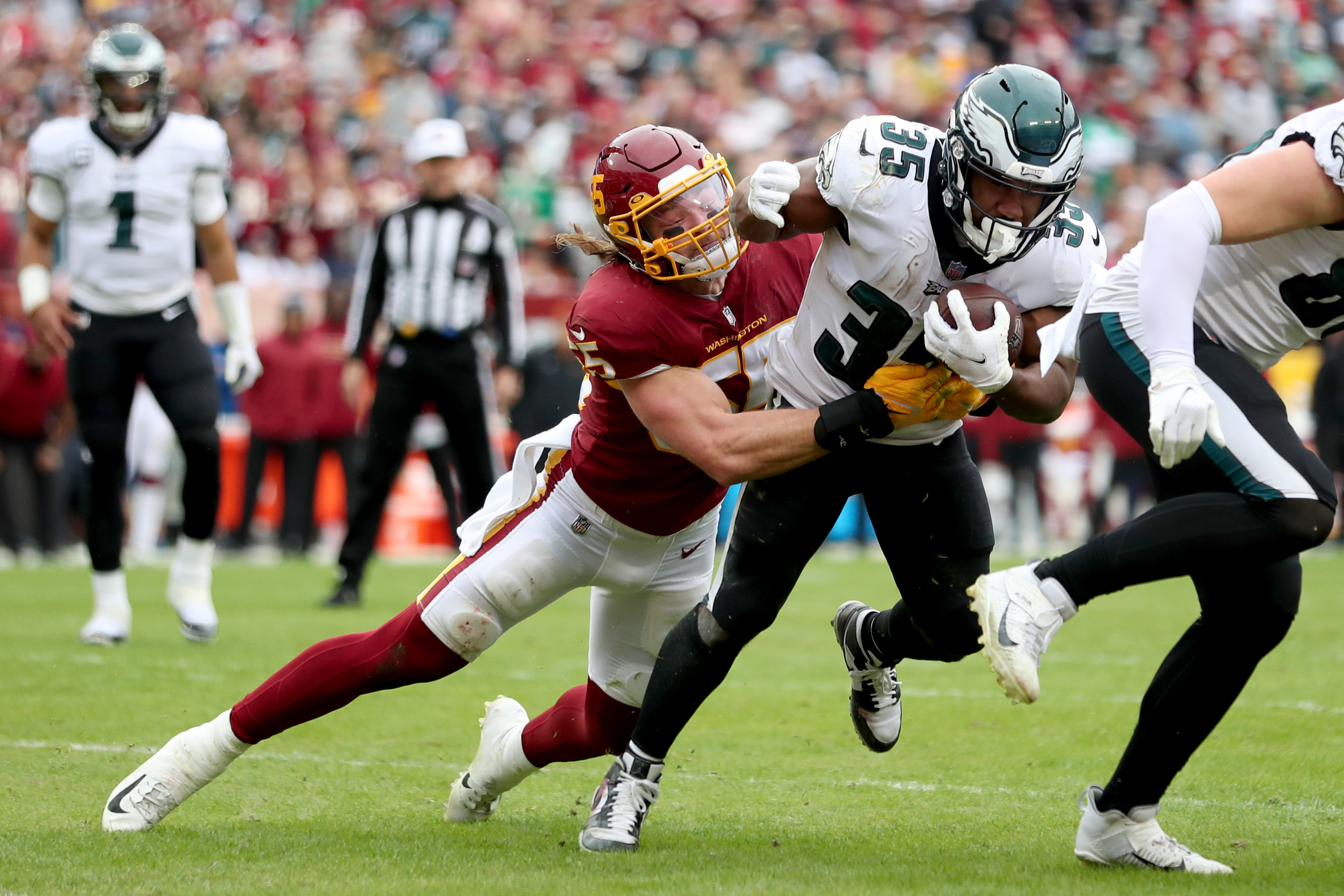 Eagles-Washington analysis: Rodney McLeod seals the win with an  interception, Boston Scott shines