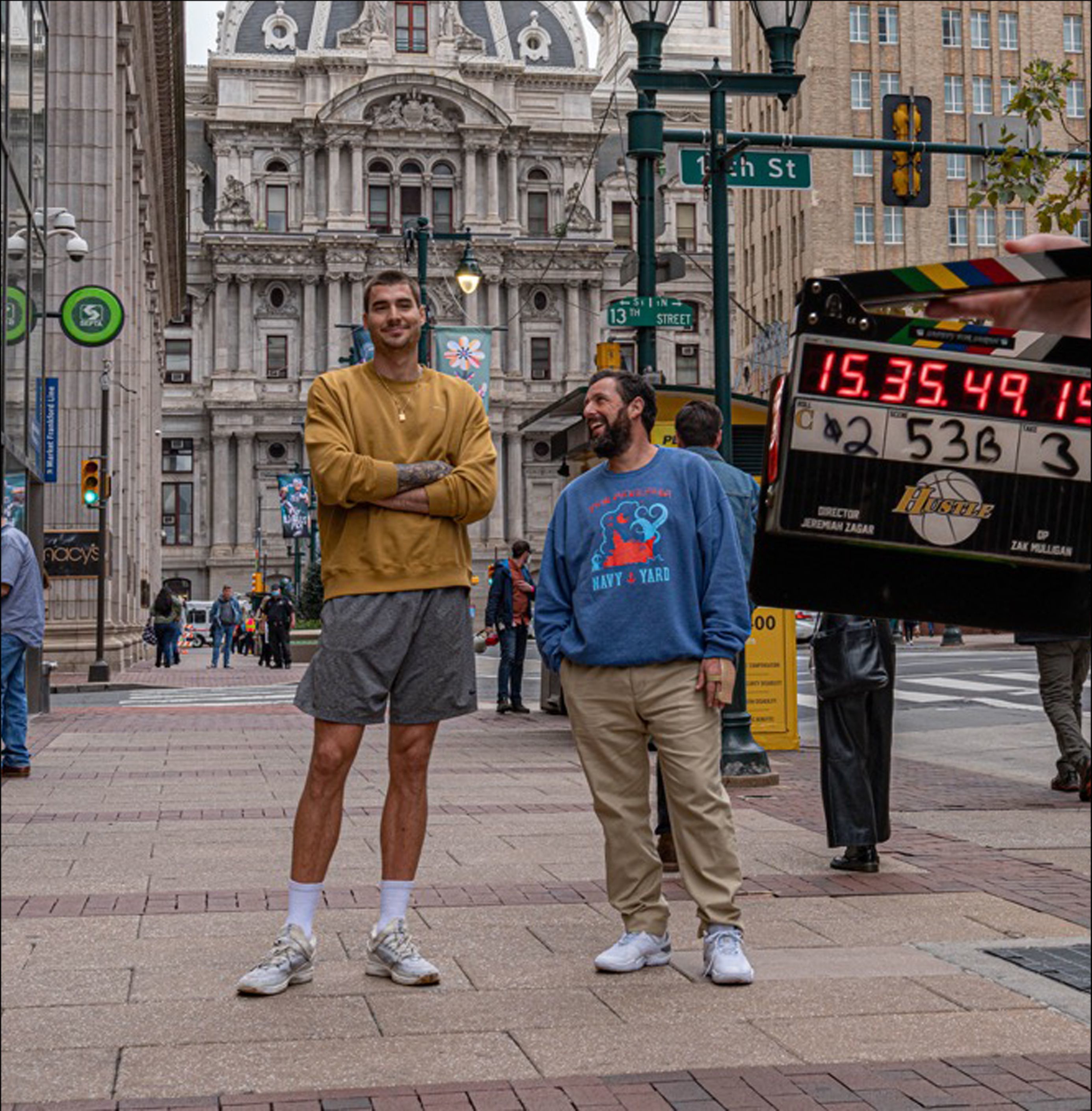 Sixers players star in trailer for new Adam Sandler Netflix movie