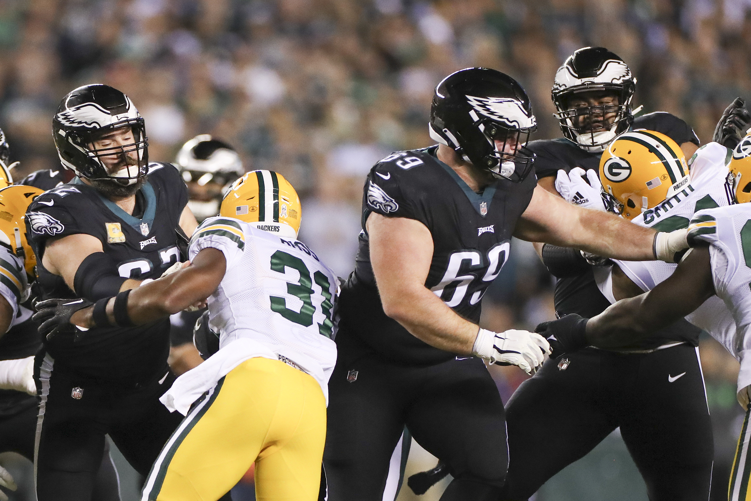 Philadelphia Eagles cornerback Josiah Scott (33) defends against