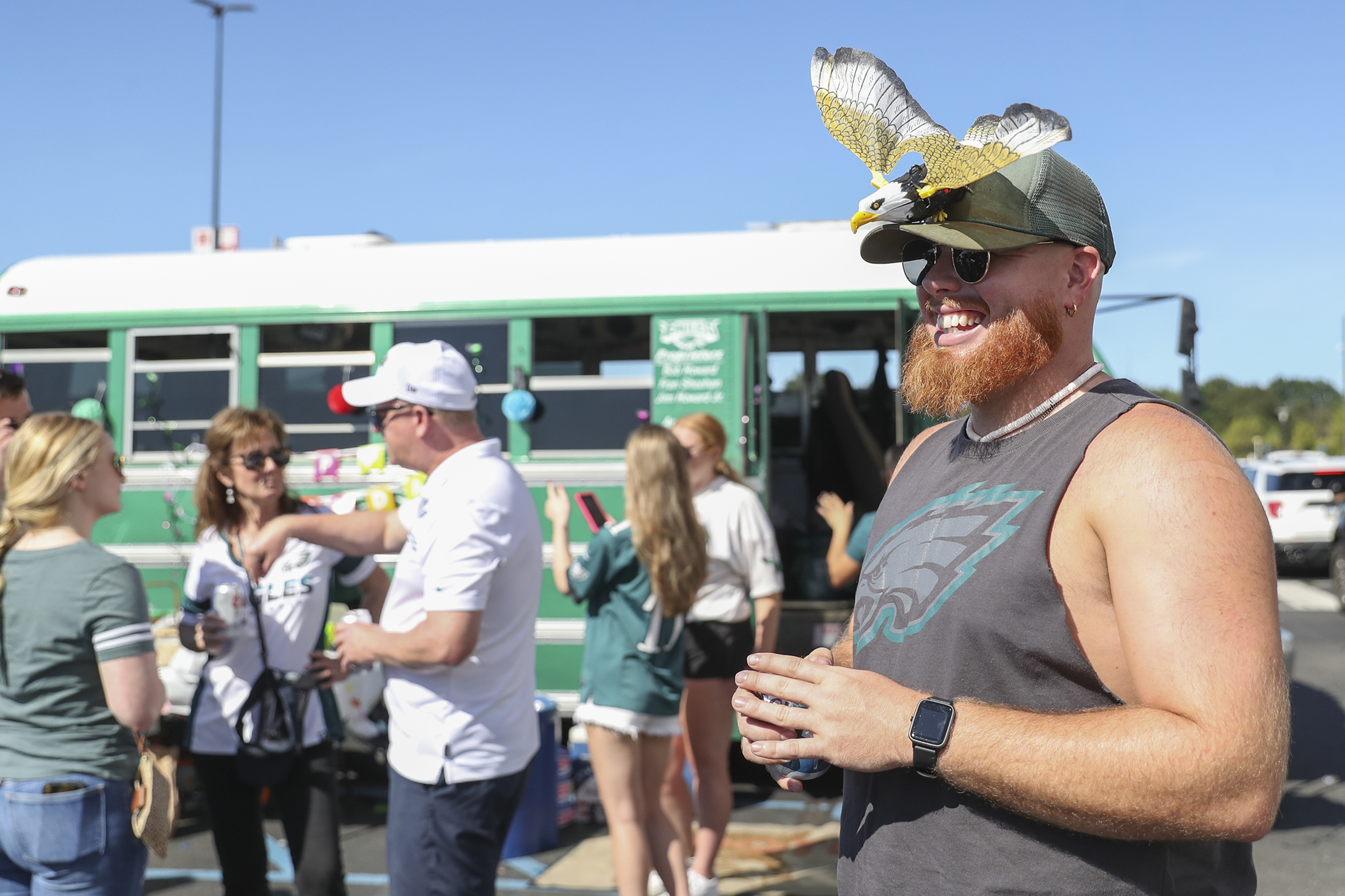 A beautiful thing': Eagles fans back for a new season and — yay