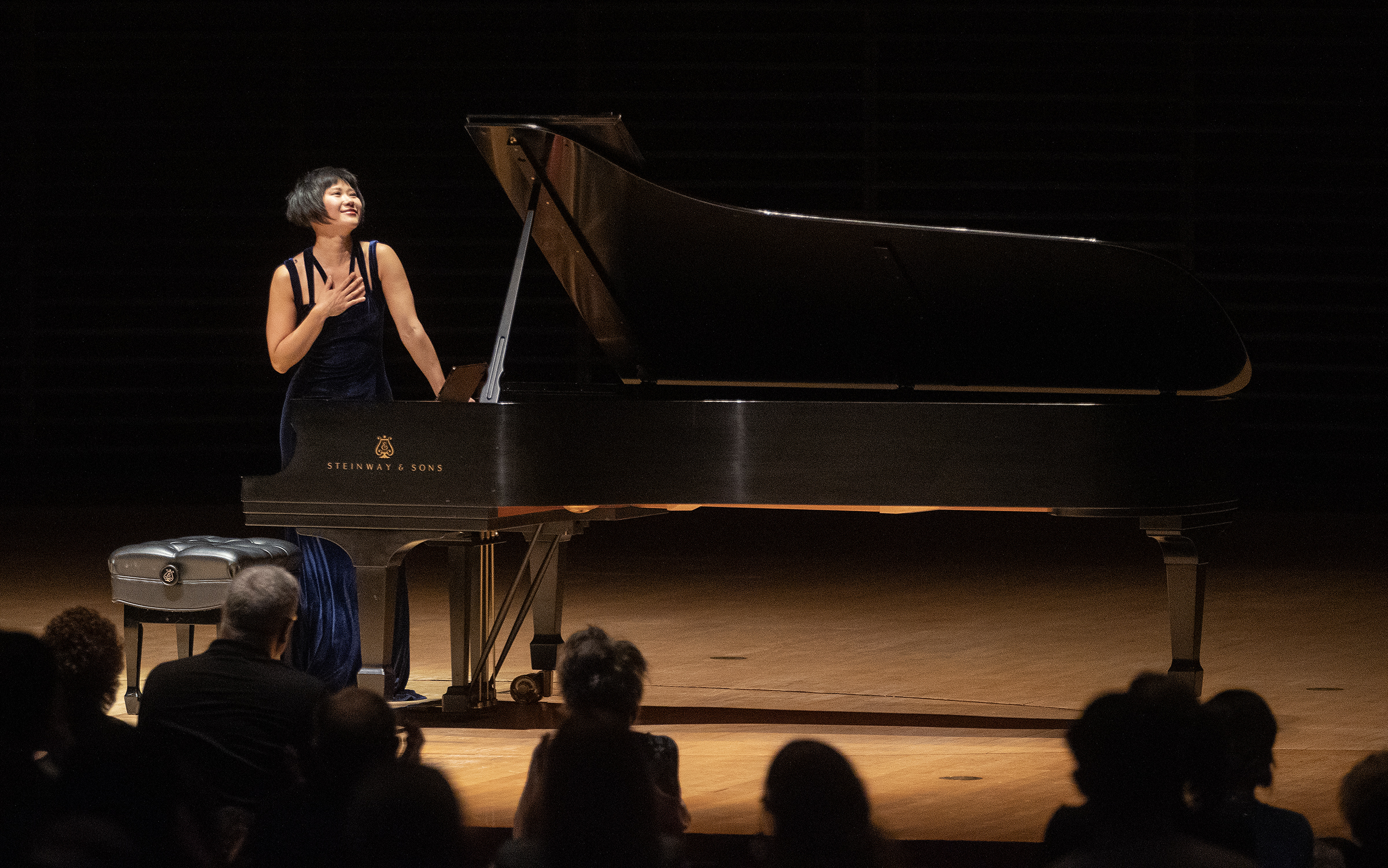 Pianist Yuja Wang blew the roof off the Kimmel Center Tuesday night