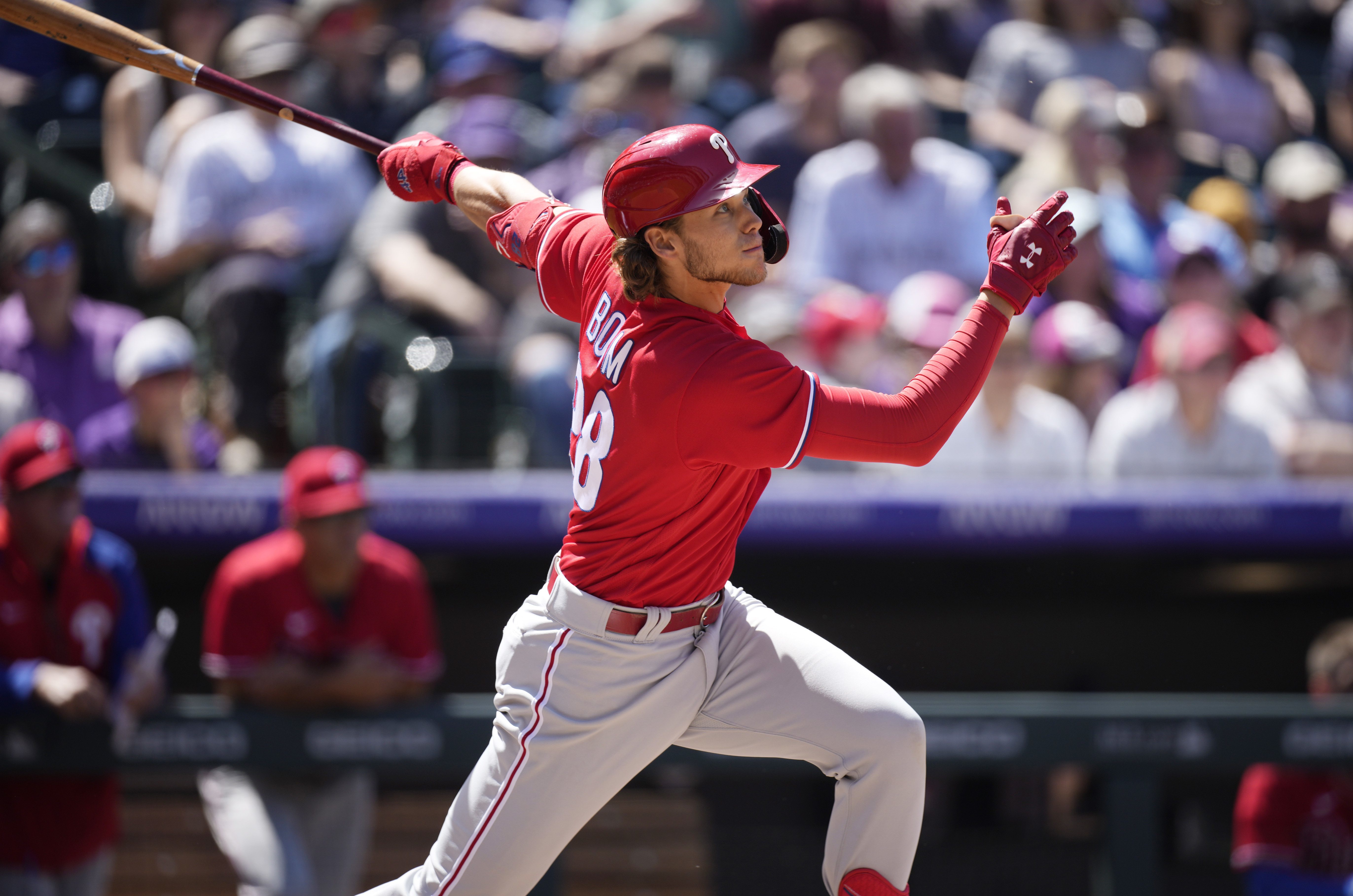 Phillies' Alec Bohm has an explosive HR celebration : r/baseball