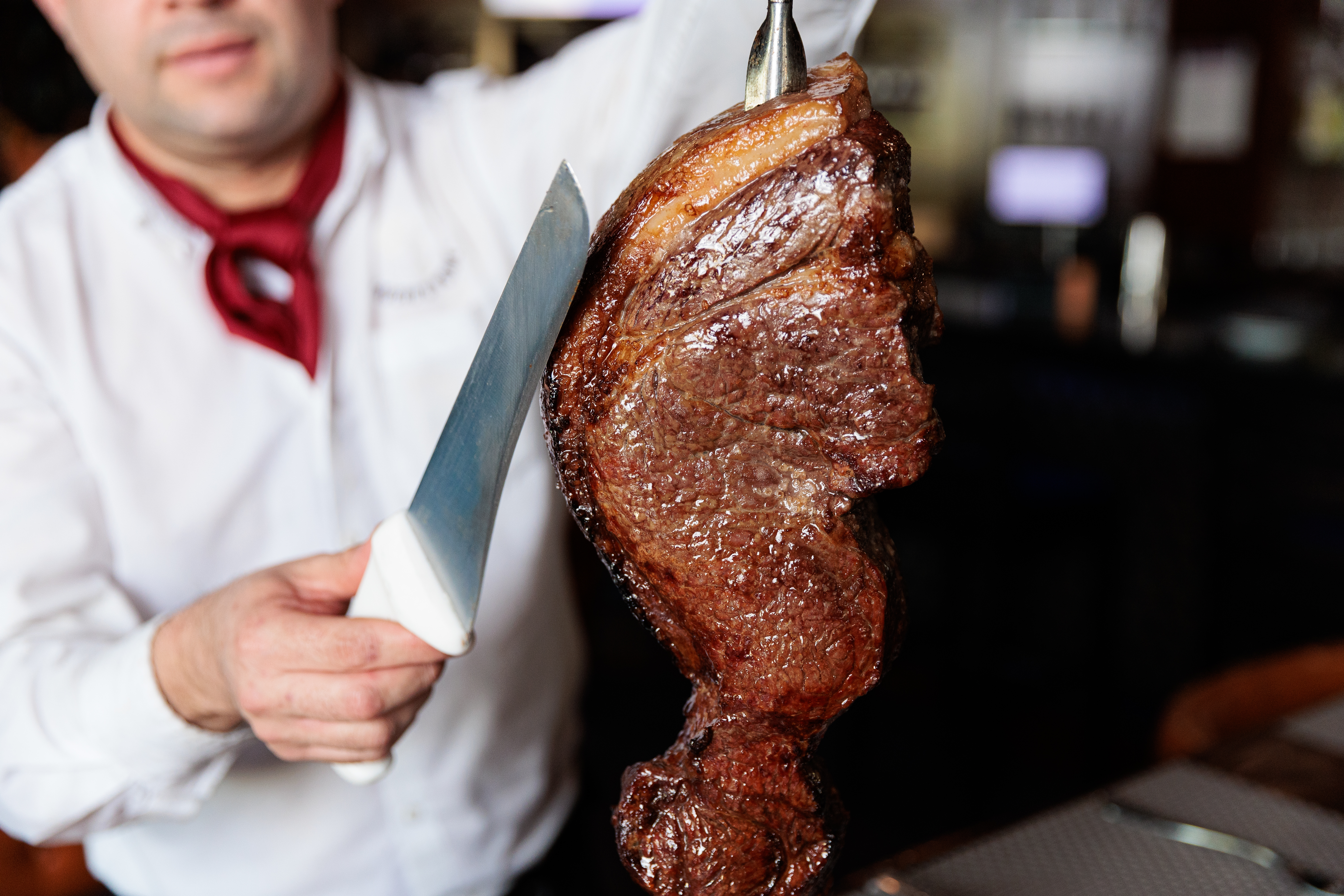 Picanha on the skewer at Guacho’s Prime on Monday, Sept. 9, 2024, in Philadelphia .