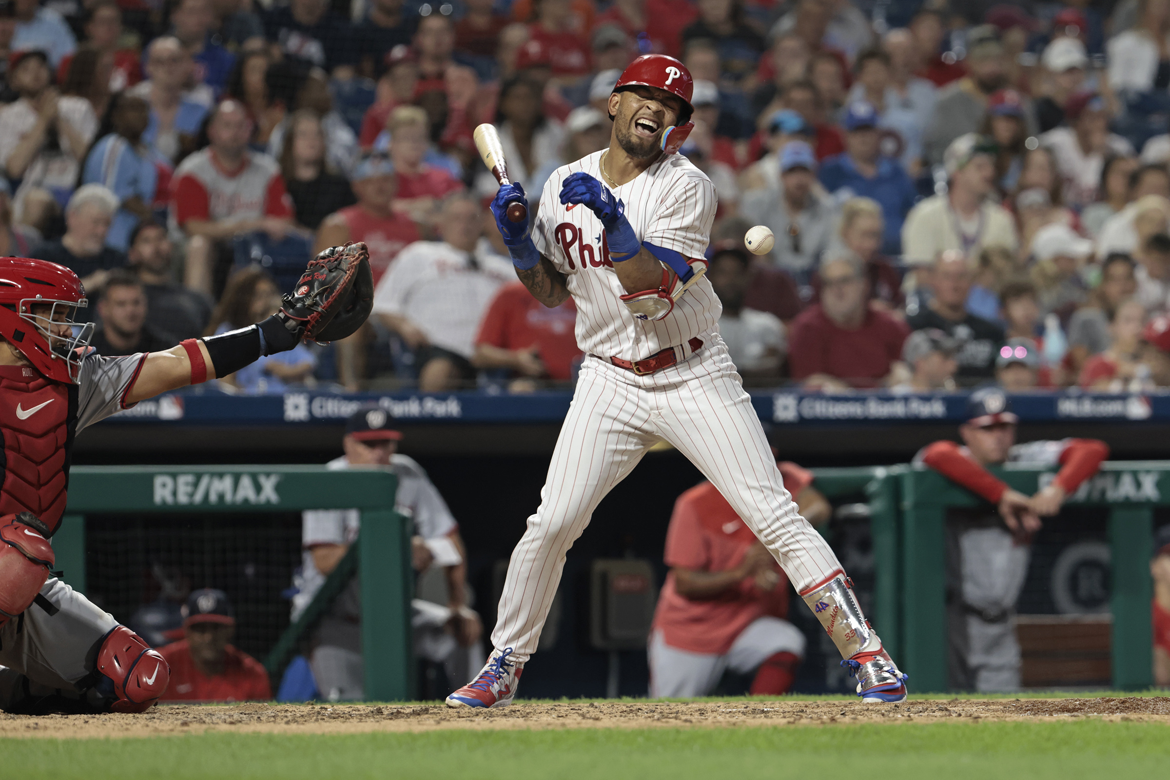 Michael Lorenzen throws no-hitter during first Phillies home game - Los  Angeles Times