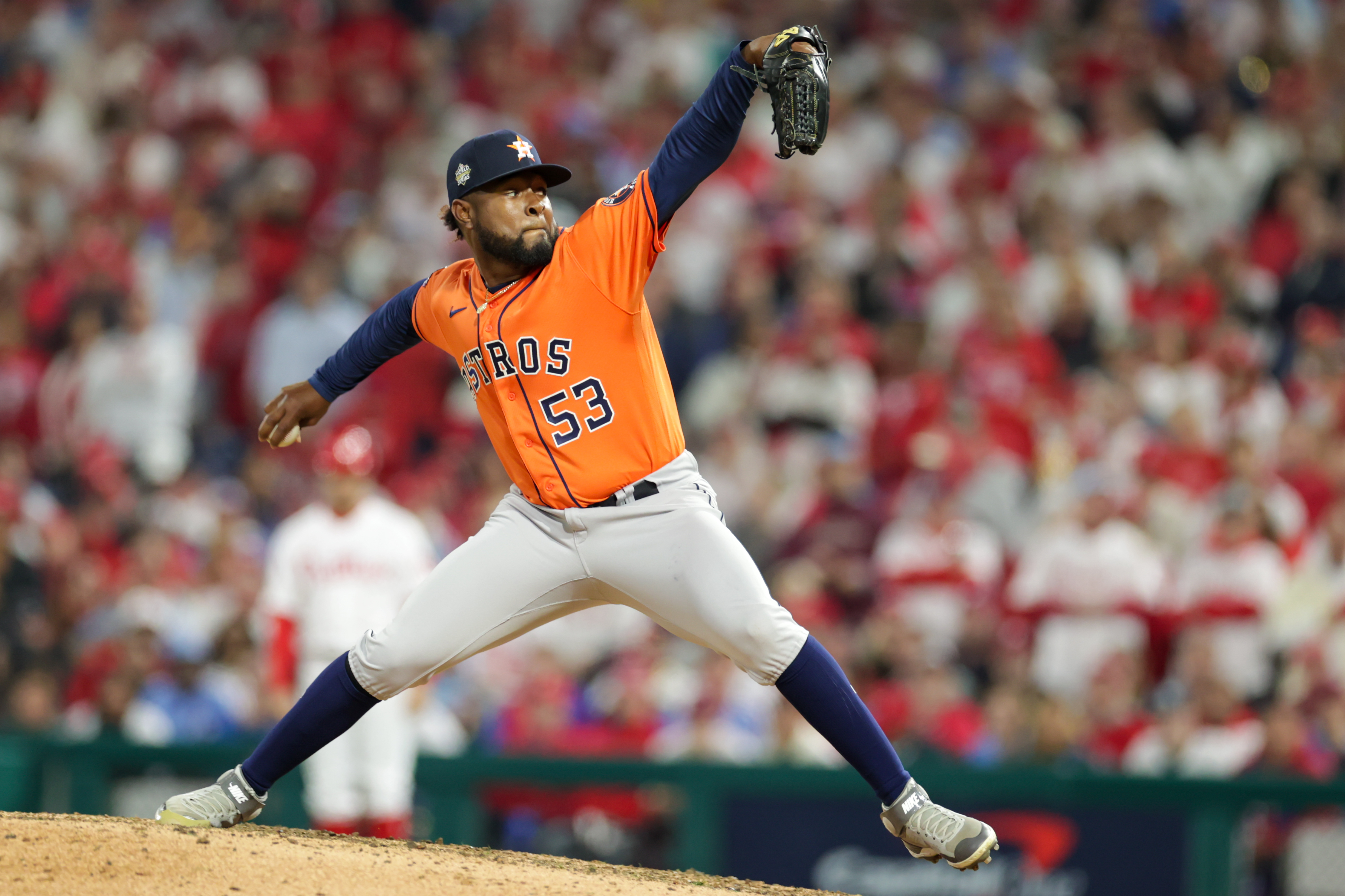 Astros' 'electric' Cristian Javier no-hit the Phillies through six, and  they could see him again