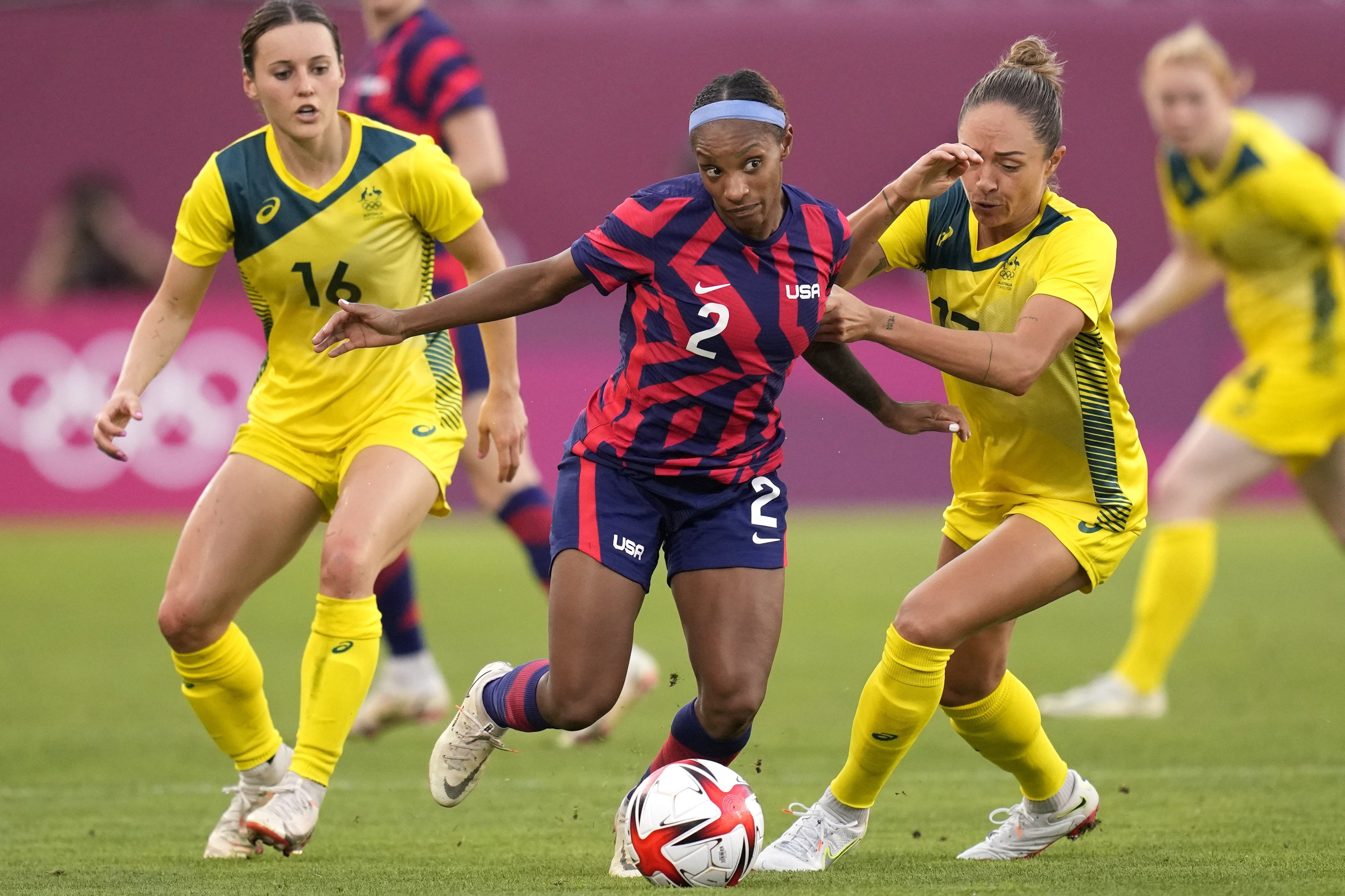 Crystal Dunn is an American soccer star, but still the USWNT's best left  back