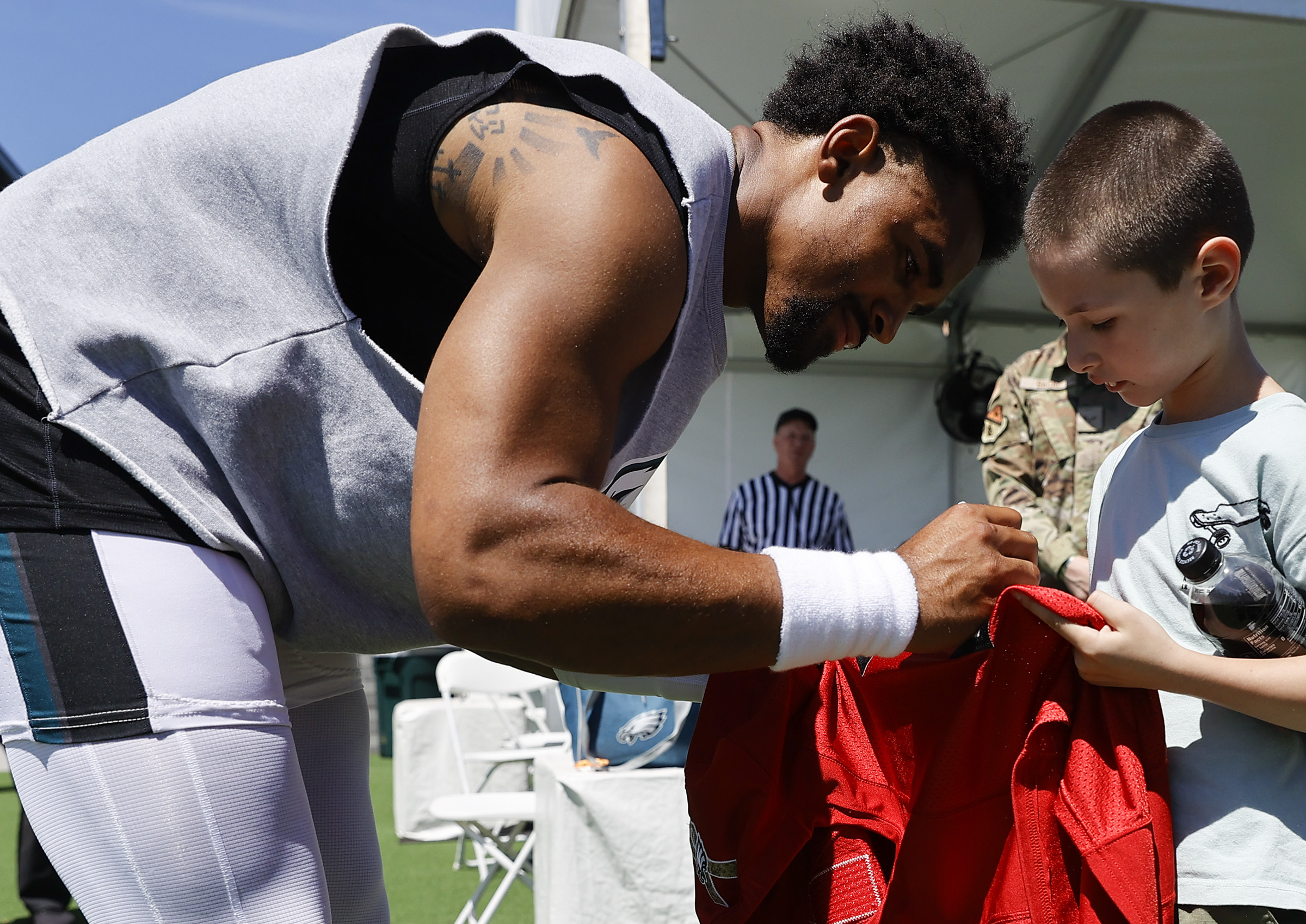 Taking stock of the Eagles safety competition early in training camp