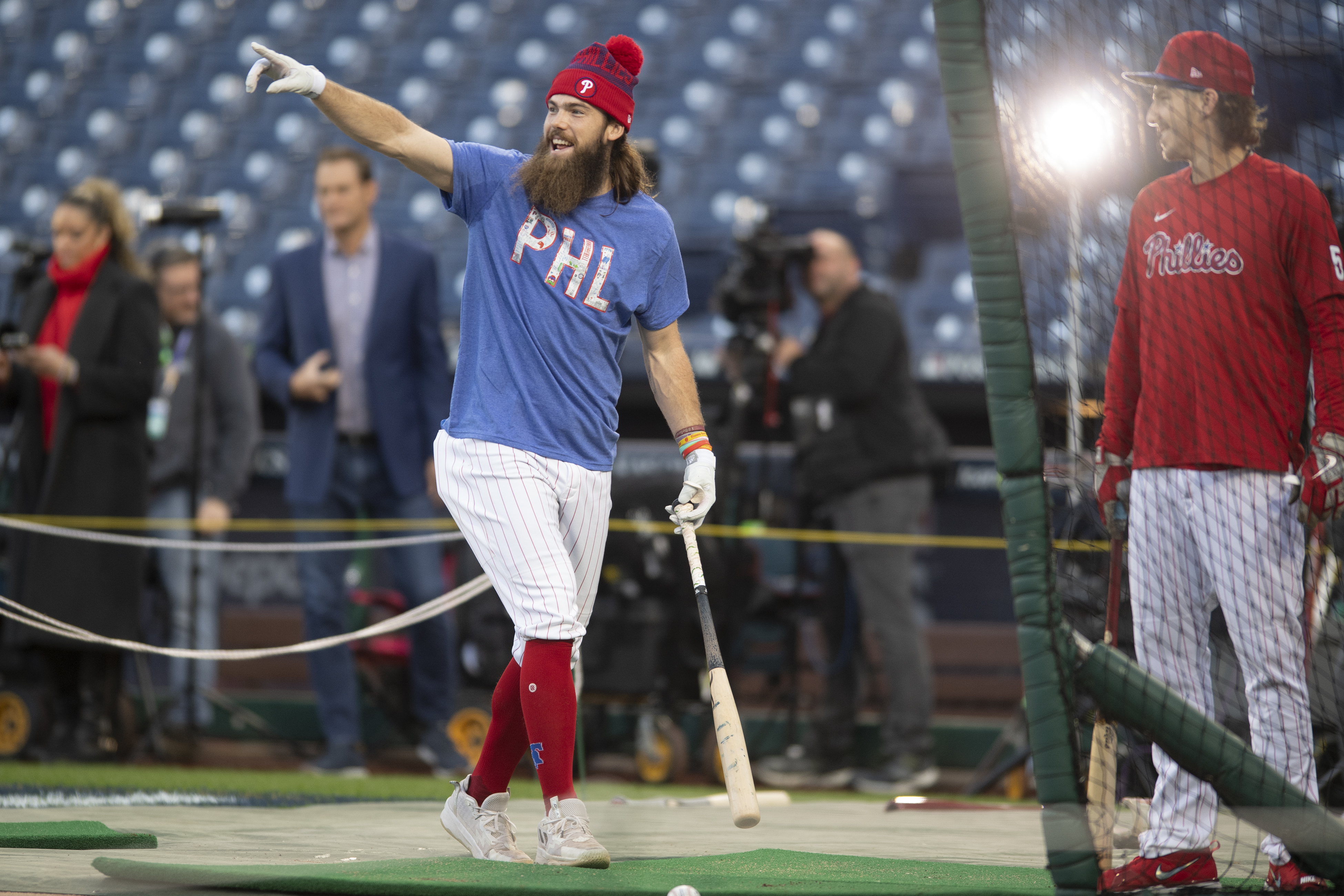 Phillies' Brandon Marsh returns home for the playoffs, just as his late  father dreamed