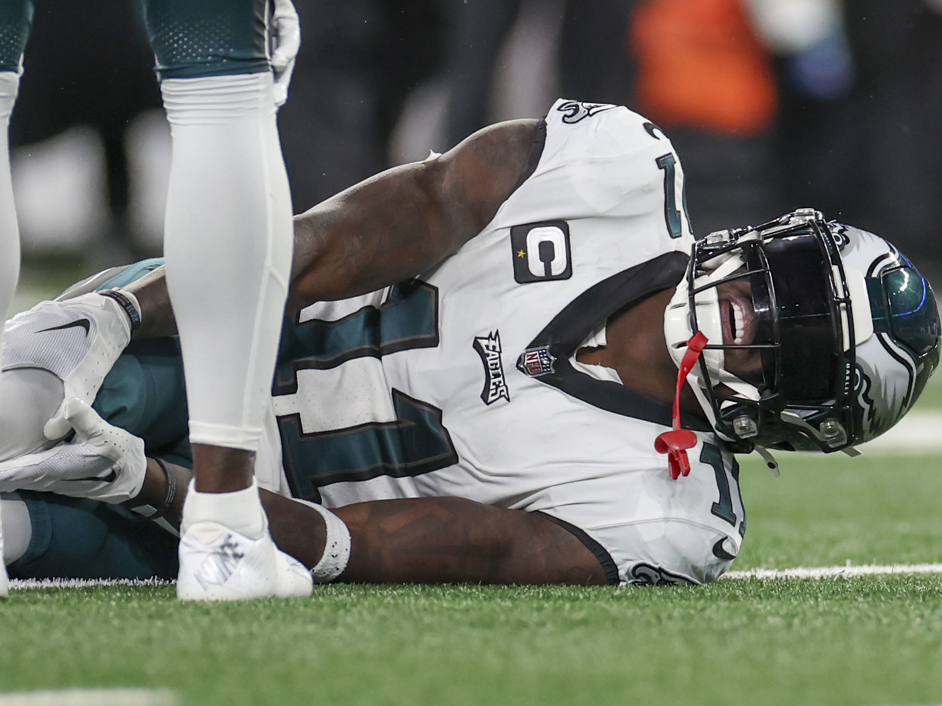 A.J. Brown and Jalen Hurts were injured in a meaningless Eagles