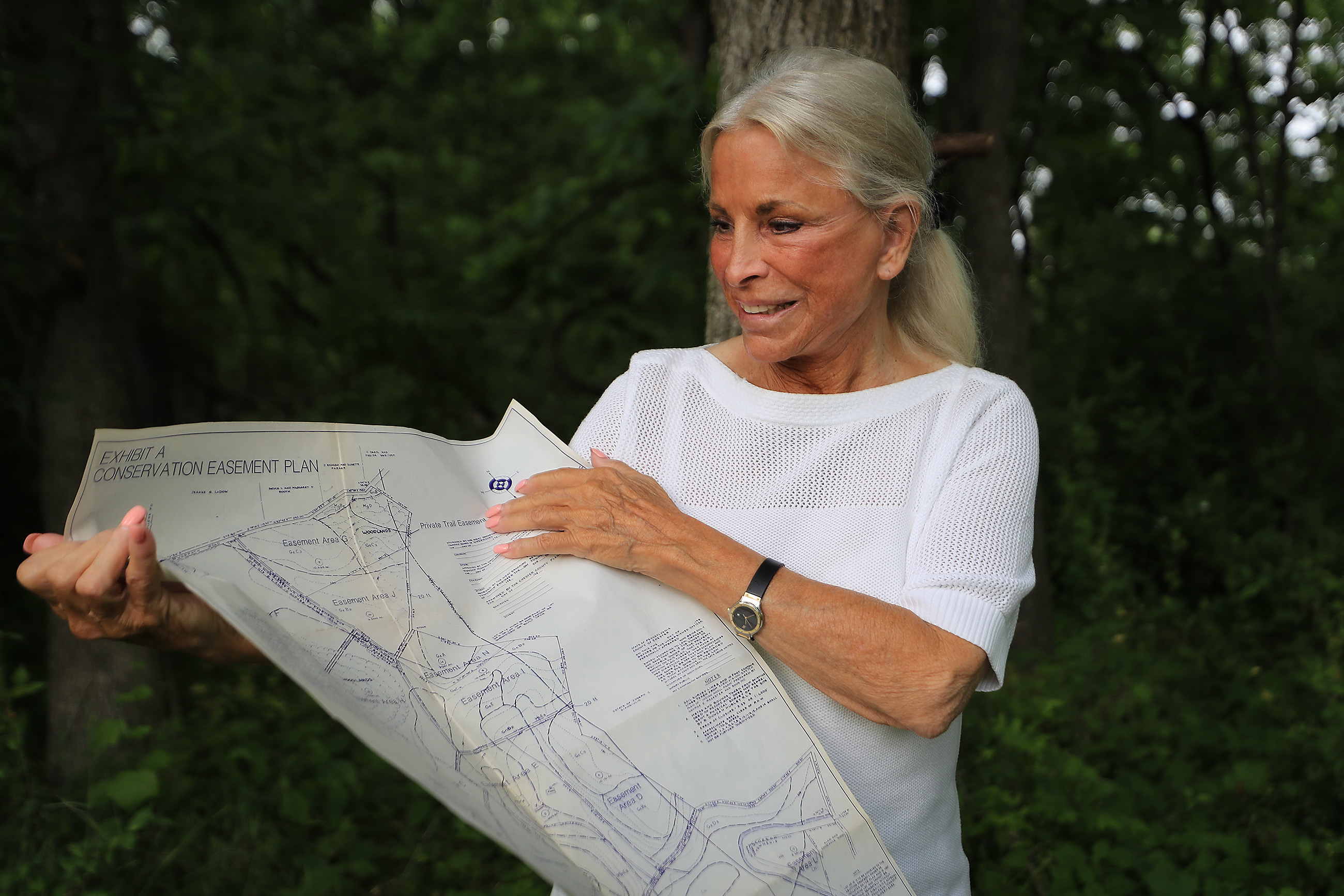 A Chester County woman wants to donate a Native American burial ground
