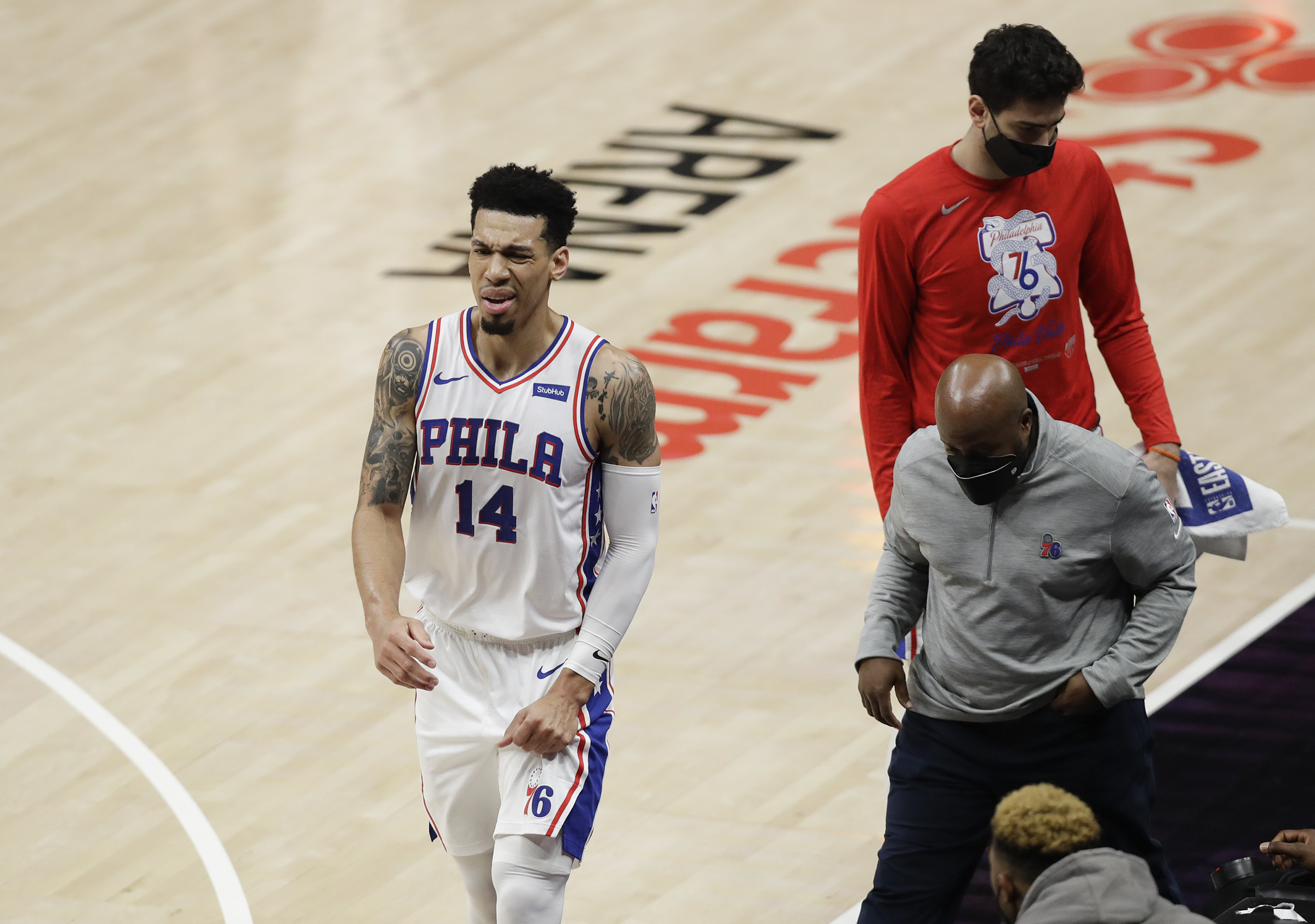 Fanatics hosts fan gear giveaway for Philly's youth with help from Joel  Embiid and Tobias Harris